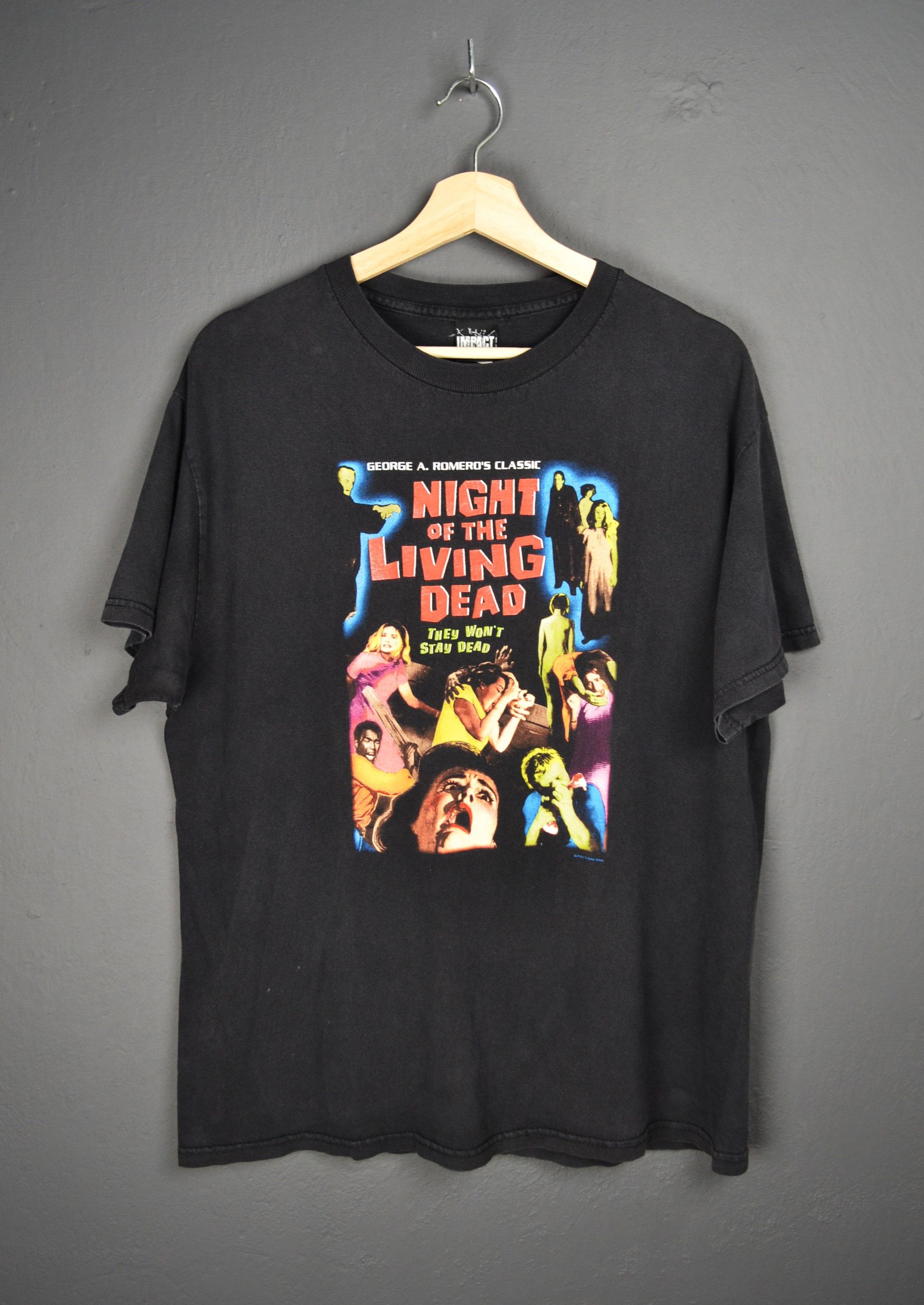 Band Tees Vintage Night of the Living Dead Tee L Horror Impact Size US L / EU 52-54 / 3 - 2 Thumbnail