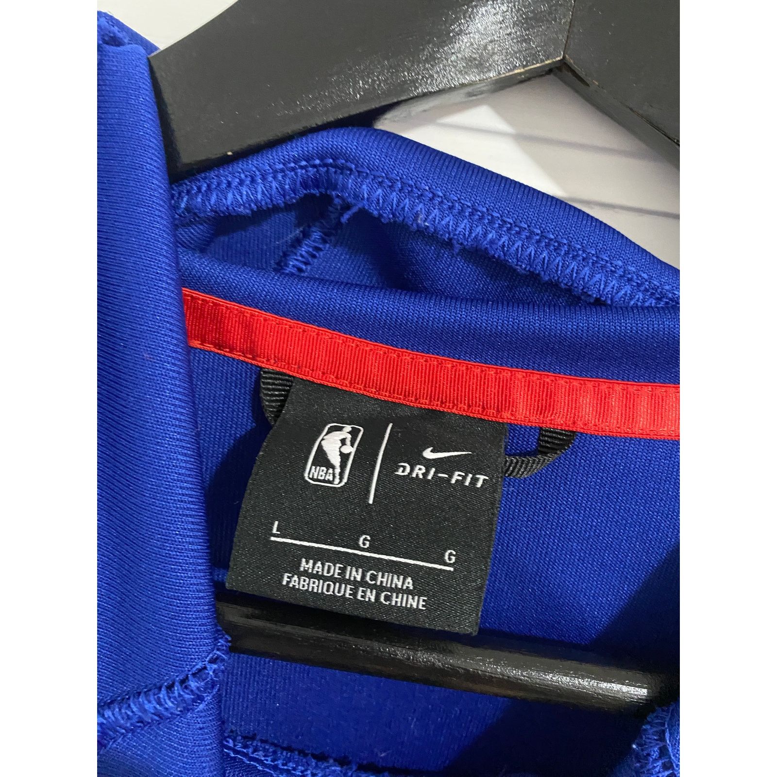 Nike LA Clippers Nike Dri-Fit Hoodie Size Large Size US L / EU 52-54 / 3 - 3 Thumbnail