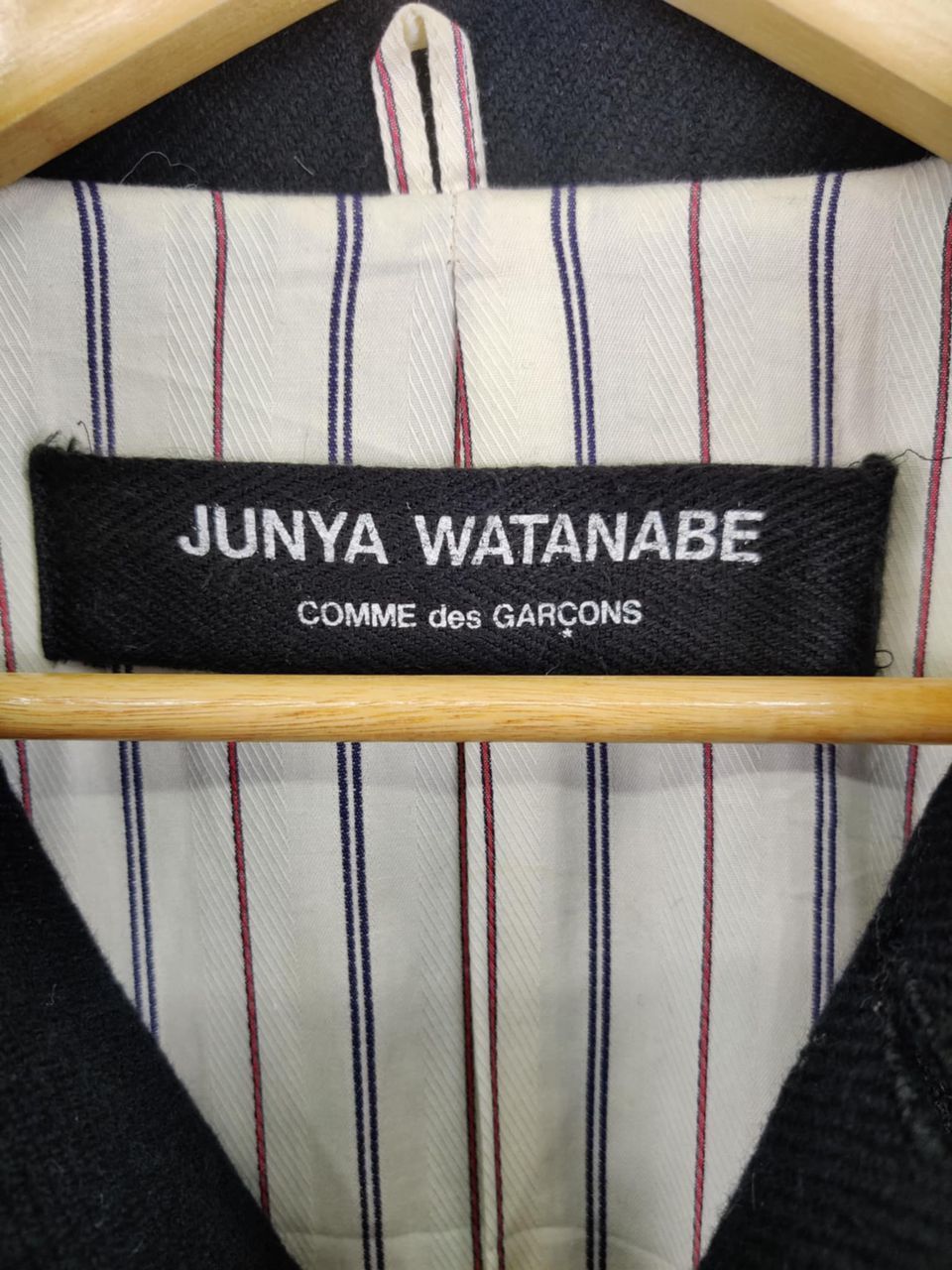 Junya Watanabe Vintage Junya Watanabe Comme Des Garcons Wool Coat Jacket Size US M / EU 48-50 / 2 - 16 Thumbnail