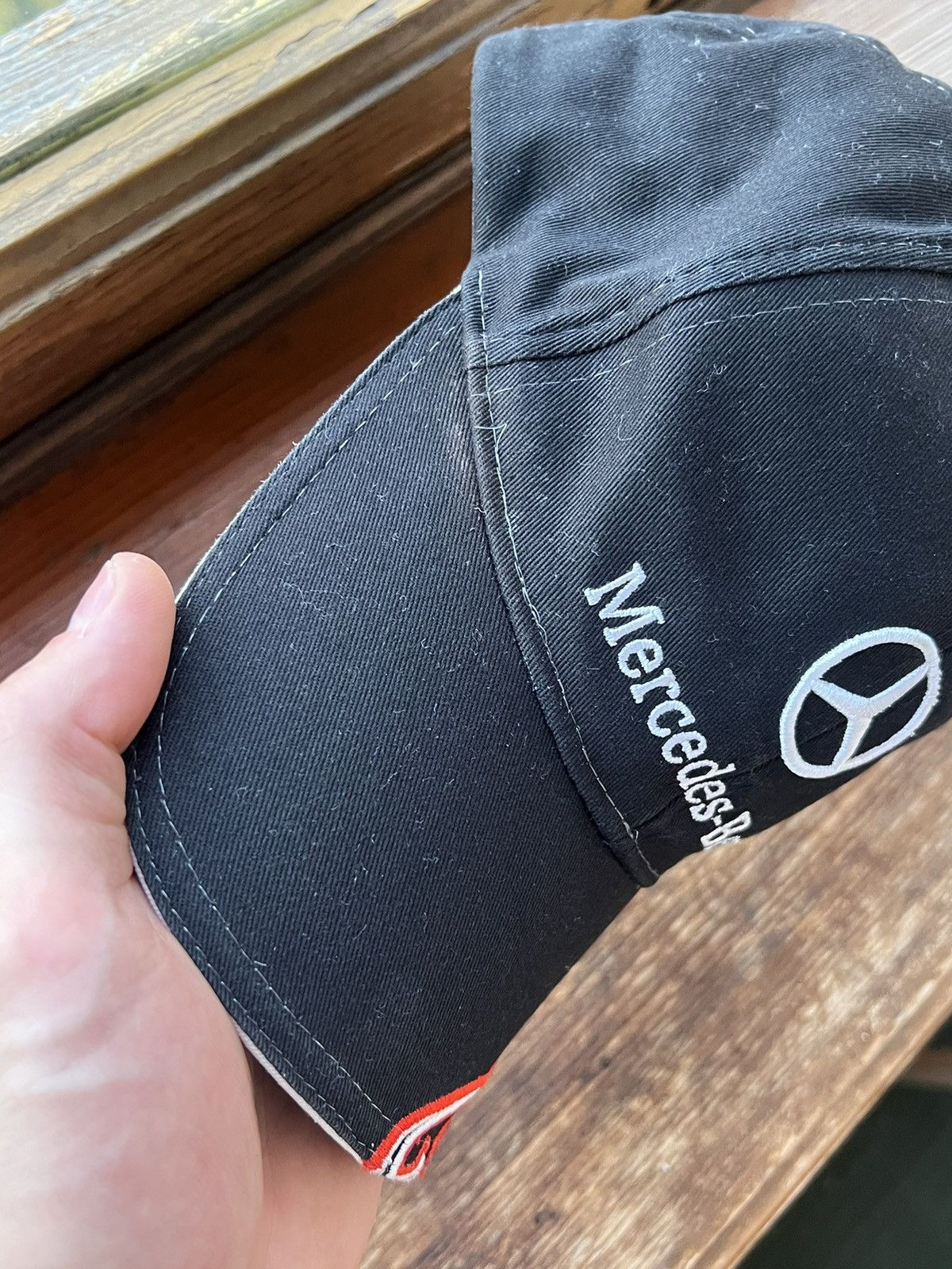Mercedes-Benz Vintage Hat Mercedes Benz Flames Archival Cap Y2K Size ONE SIZE - 3 Thumbnail