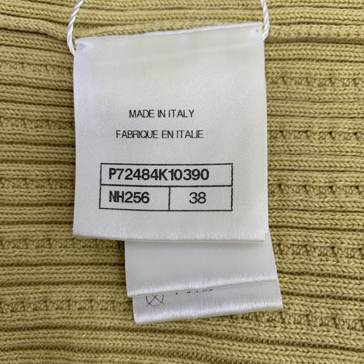 Chanel Chanel Yellow Short Sleeve Knit Top K26WX Size S / US 4 / IT 40 - 7 Thumbnail