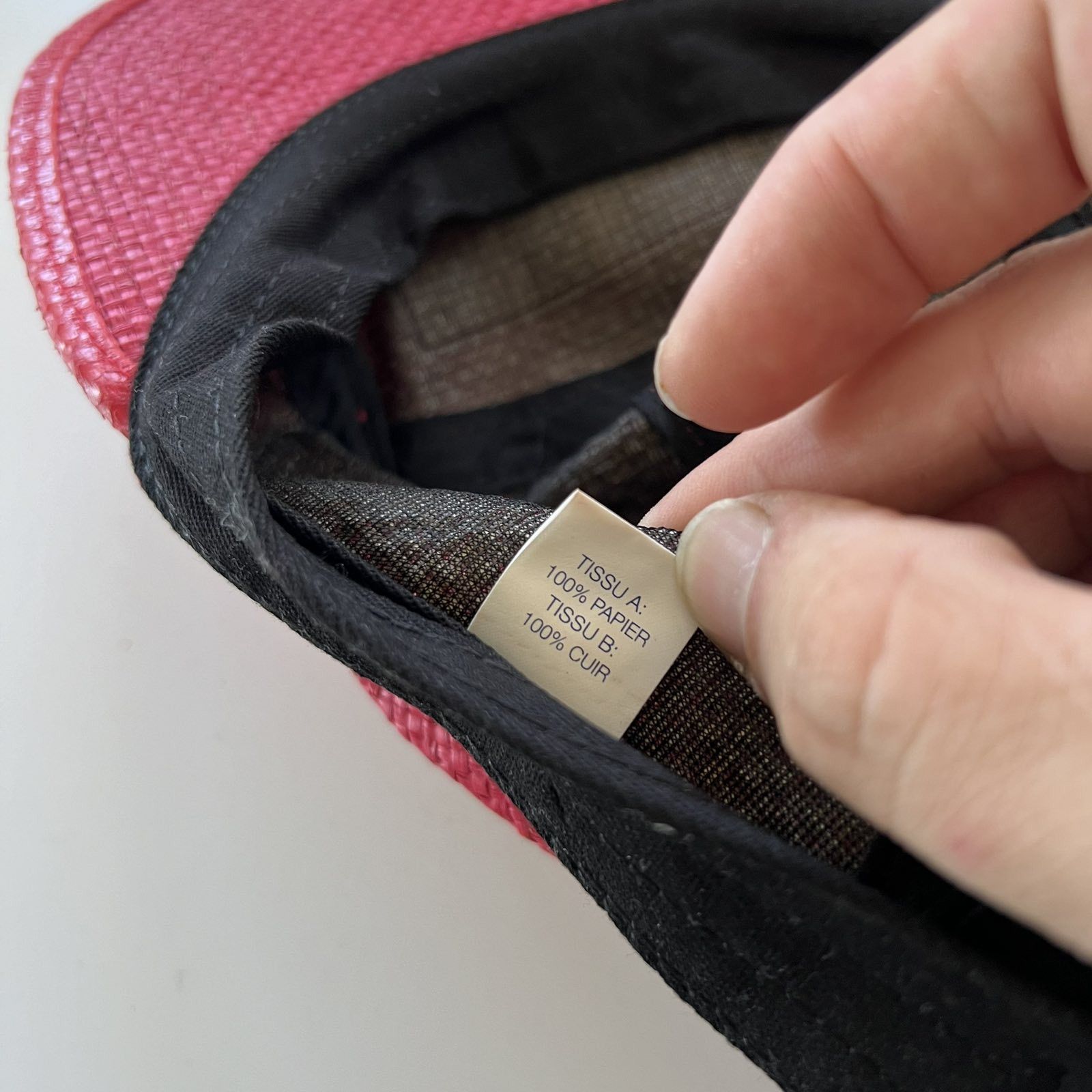 Supreme × Vintage Supreme straw 5 panel red cap Size ONE SIZE - 9 Thumbnail
