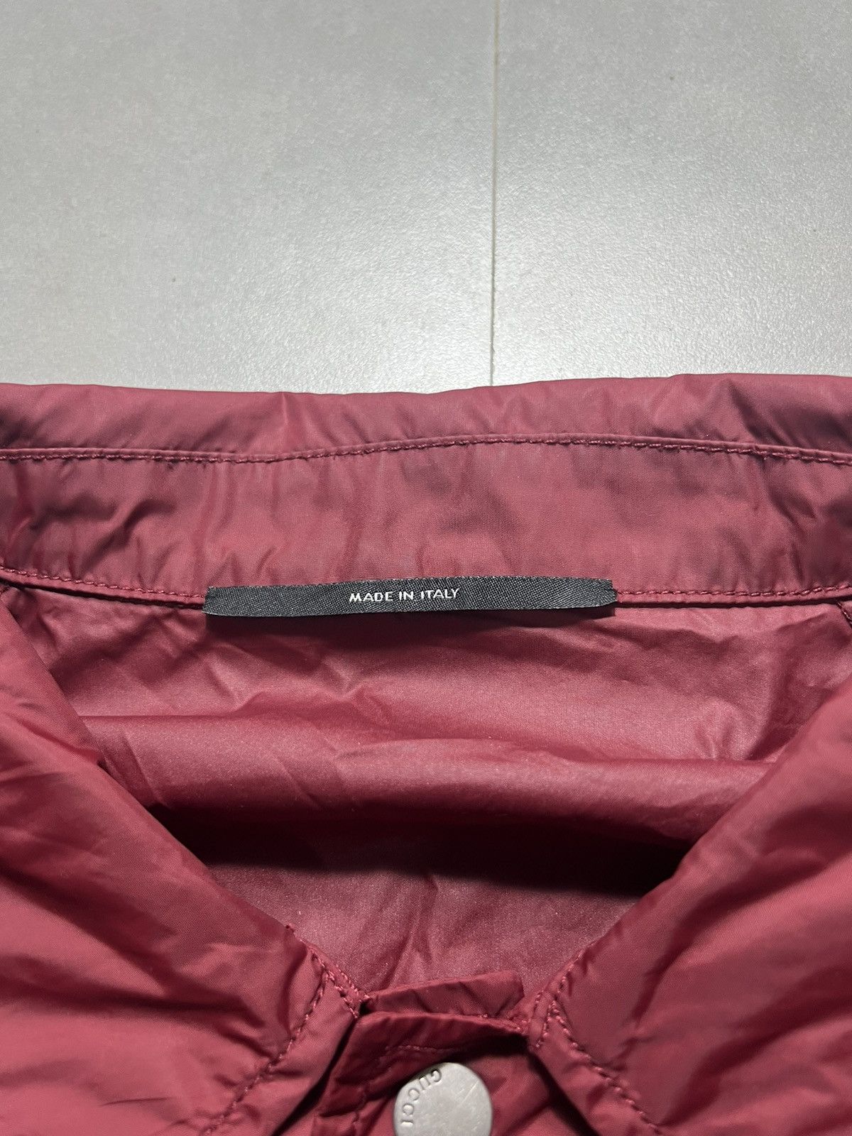 Gucci Gucci - Tom Ford - Maroon Windbreaker Size US M / EU 48-50 / 2 - 7 Thumbnail