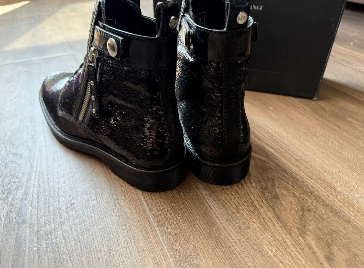 Armani Armani Exchange Sequin Martin Boots Size US 7 / EU 40 - 3 Thumbnail