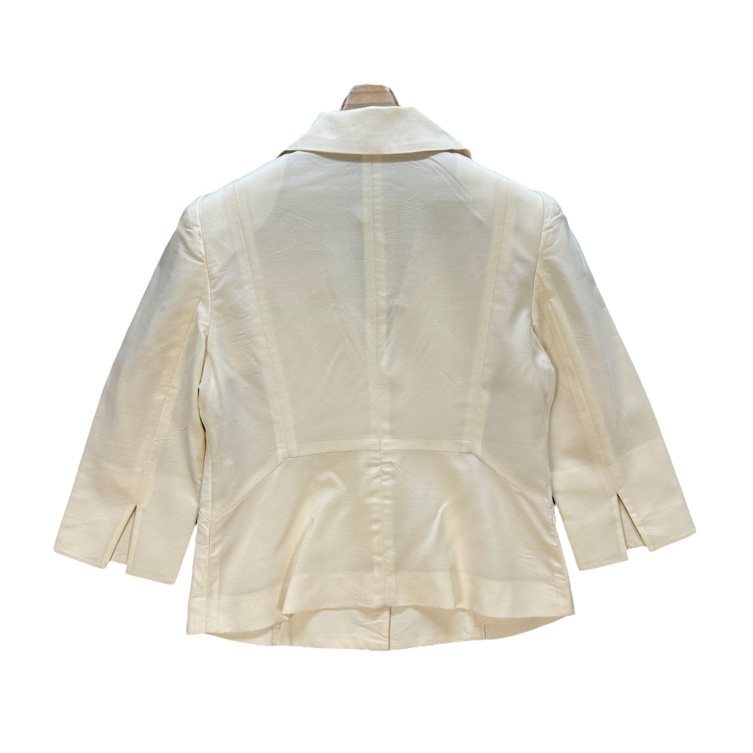 Karl Lagerfeld KARL LAGERFELD Cropped Single Button Blazer Jacket #A44-1004 Size S / US 4 / IT 40 - 12 Thumbnail