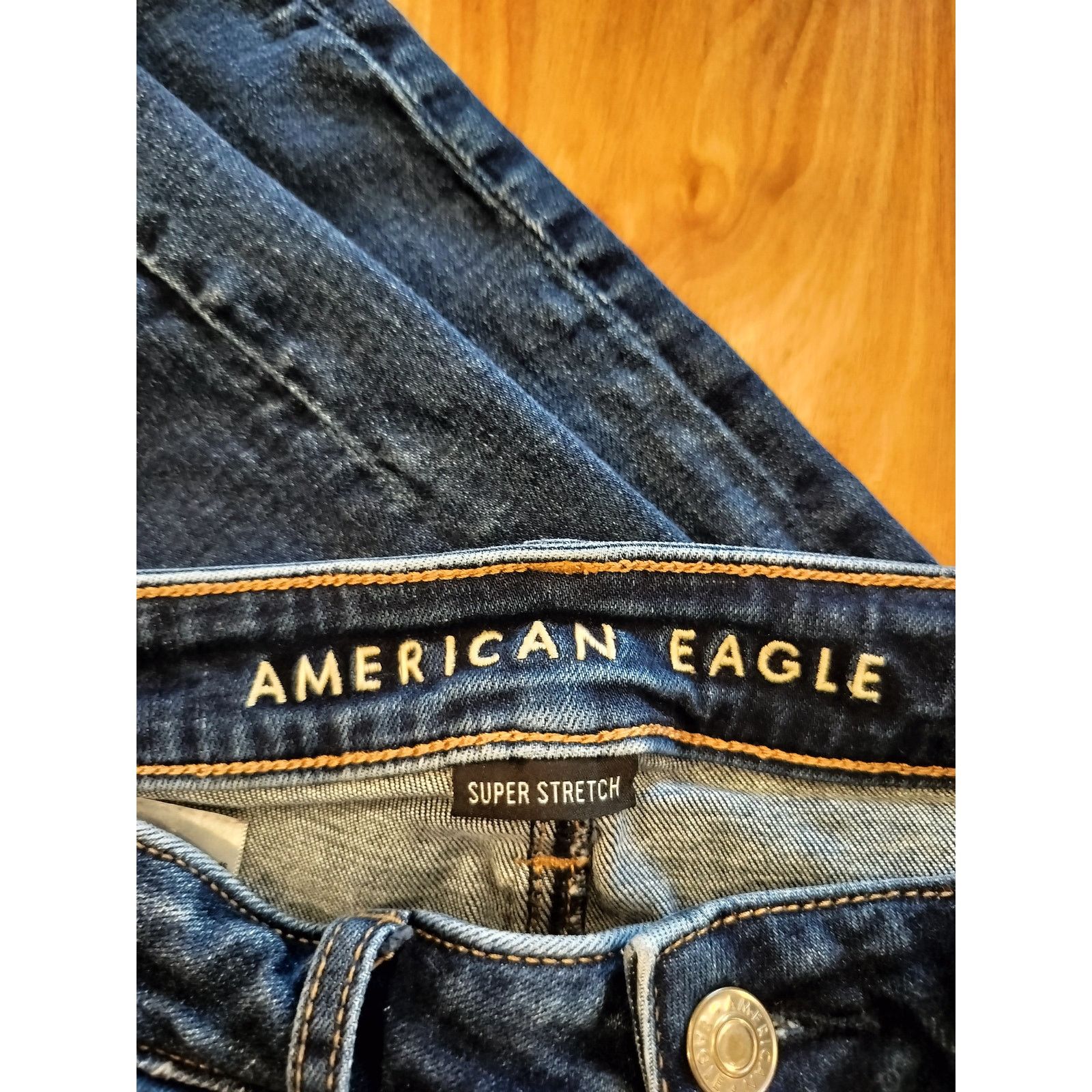 Other American Eagle Super Stretch Distressed Skinny Jeans 6R Size 28" / US 6 / IT 42 - 9 Thumbnail