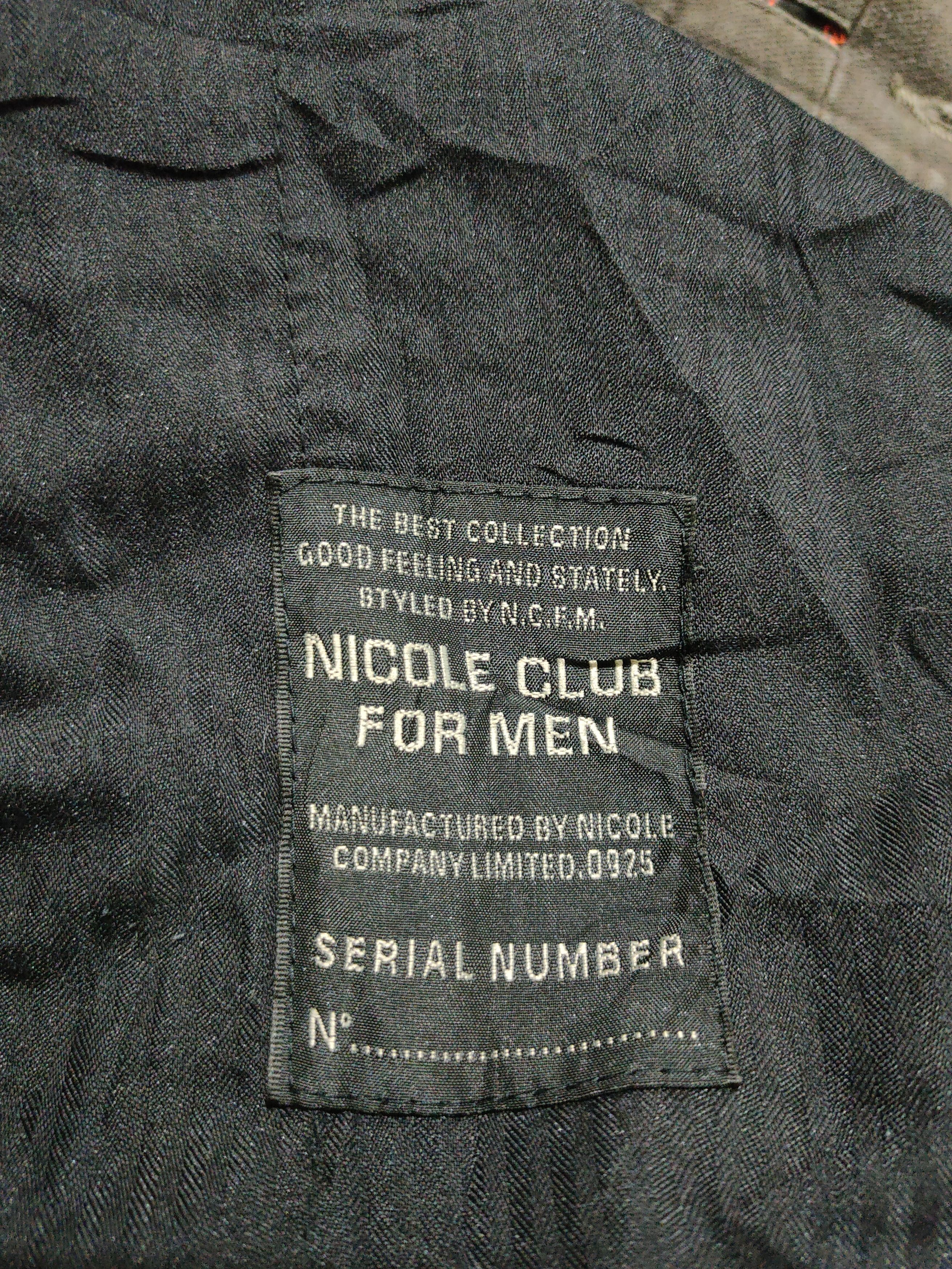Nicole Club 🔥 Japanese Brand Nicole Club Cargo Pans Size US 34 / EU 50 - 10 Thumbnail
