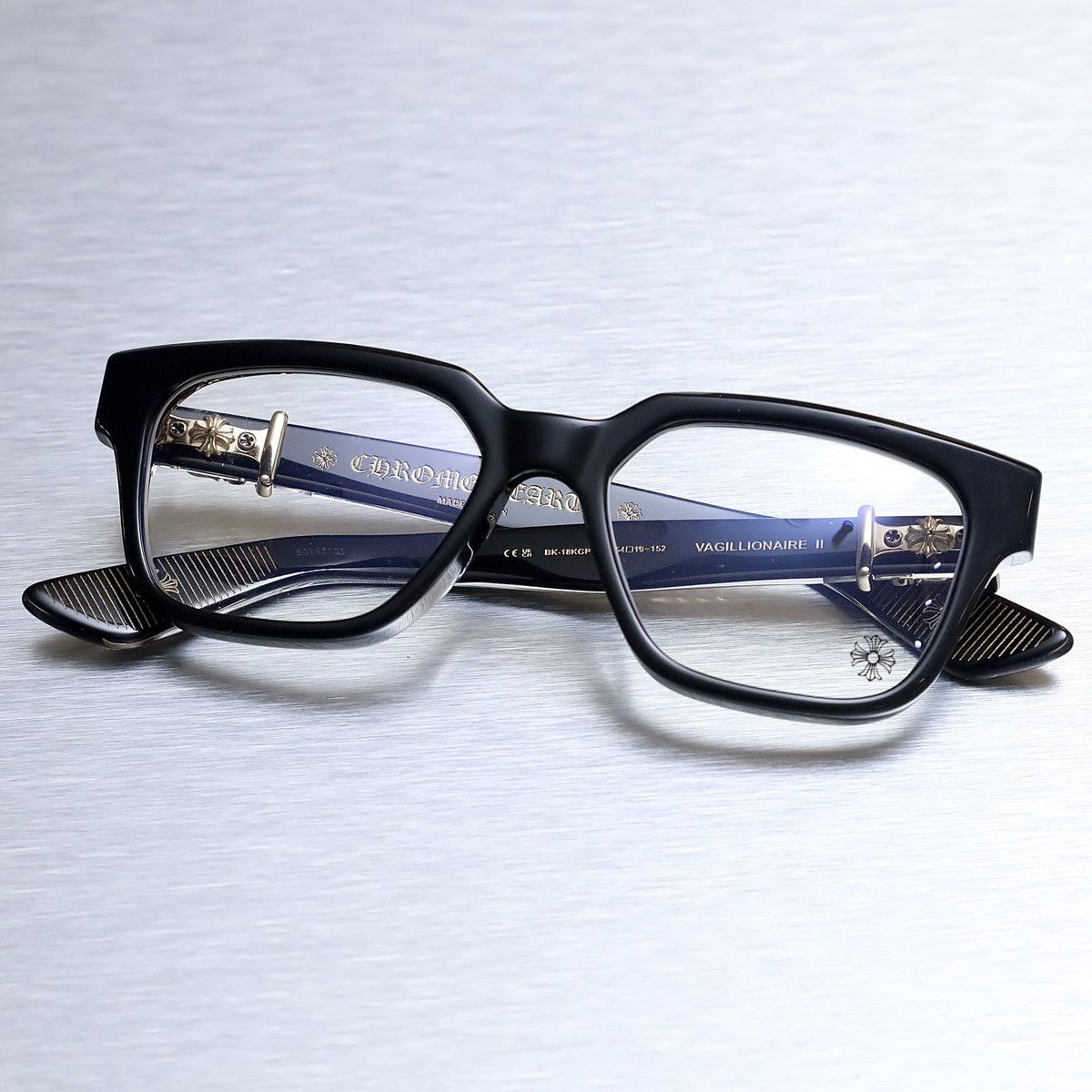 Chrome Hearts CHROME HEARTS VAGILLIONAIRE II GLASSES Size ONE SIZE - 9 Thumbnail
