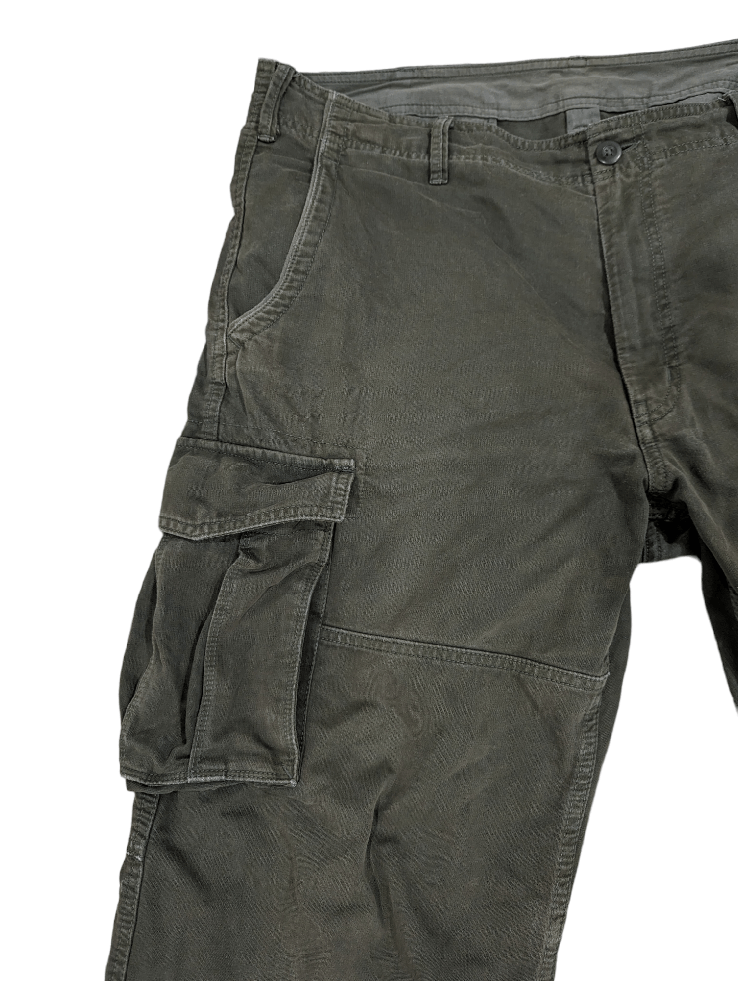 Uniqlo DISTRESSED UNIQLO DOUBLE KNEE CARGO PANTS Size US 40 / EU 56 - 4 Thumbnail