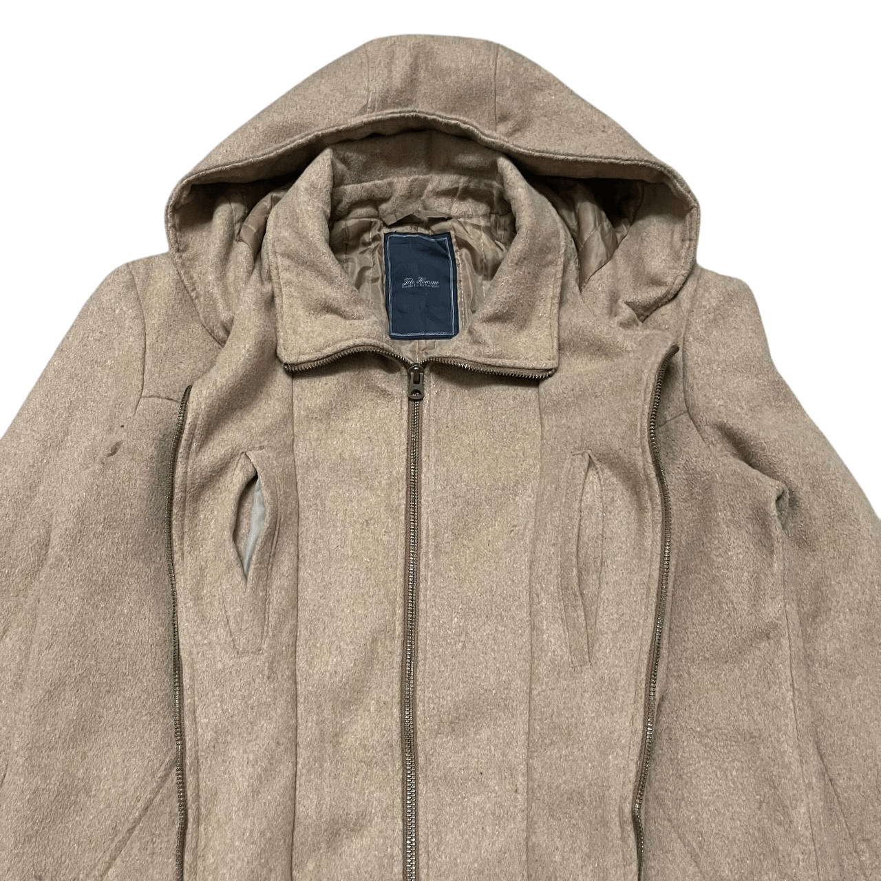 Tete Homme Tete Homme Issey Miyake Hooded Jacket Size US M / EU 48-50 / 2 - 5 Thumbnail