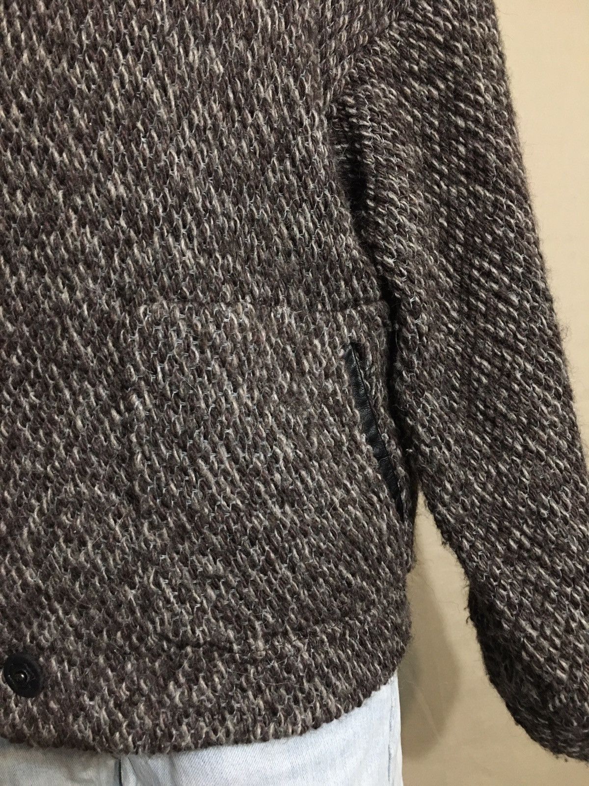 HUMANOID HUMANOID Wool Alpaca Knit Cardigan Sweater Size M / US 6-8 / IT 42-44 - 6 Thumbnail