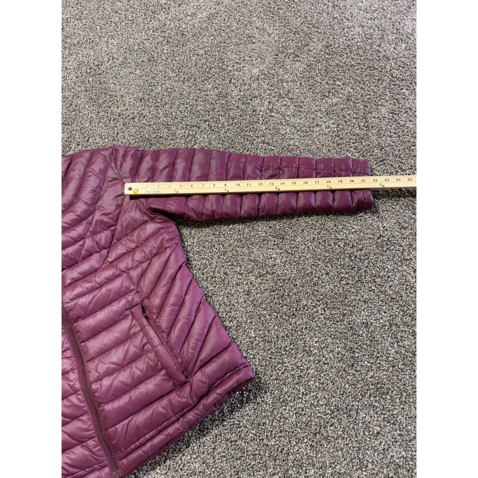 Vintage Wyoming Traders Stormy Puffer Coat Women's Down Jacket Large Plum Windproof 800 Fill Quilted Coat Size L / US 10 / IT 46 - 5 Thumbnail