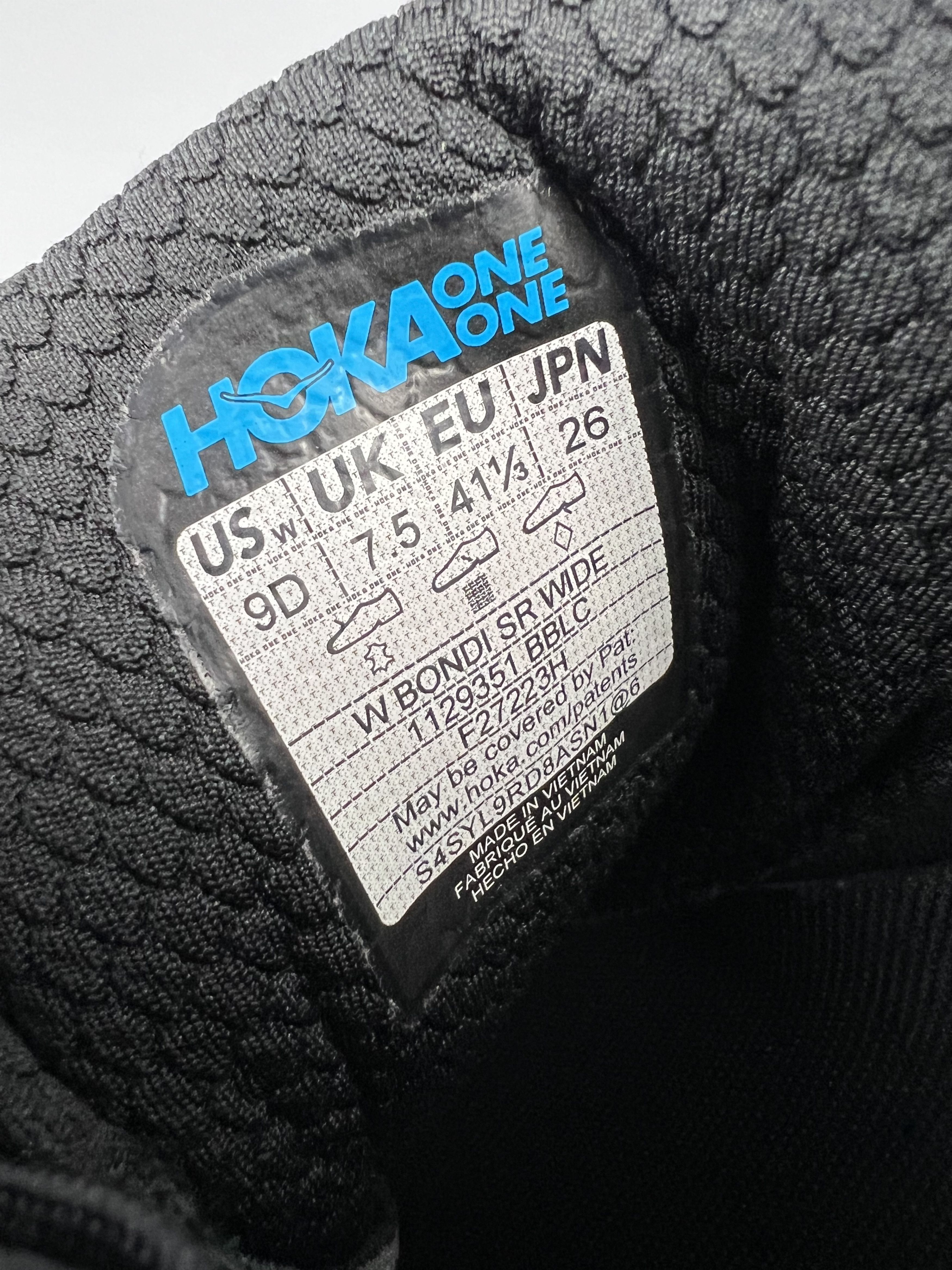 Hoka 9D Hoka One One Bondi SR Wide Running Shoes Slip Resistant Size US 9 / IT 39 - 8 Thumbnail