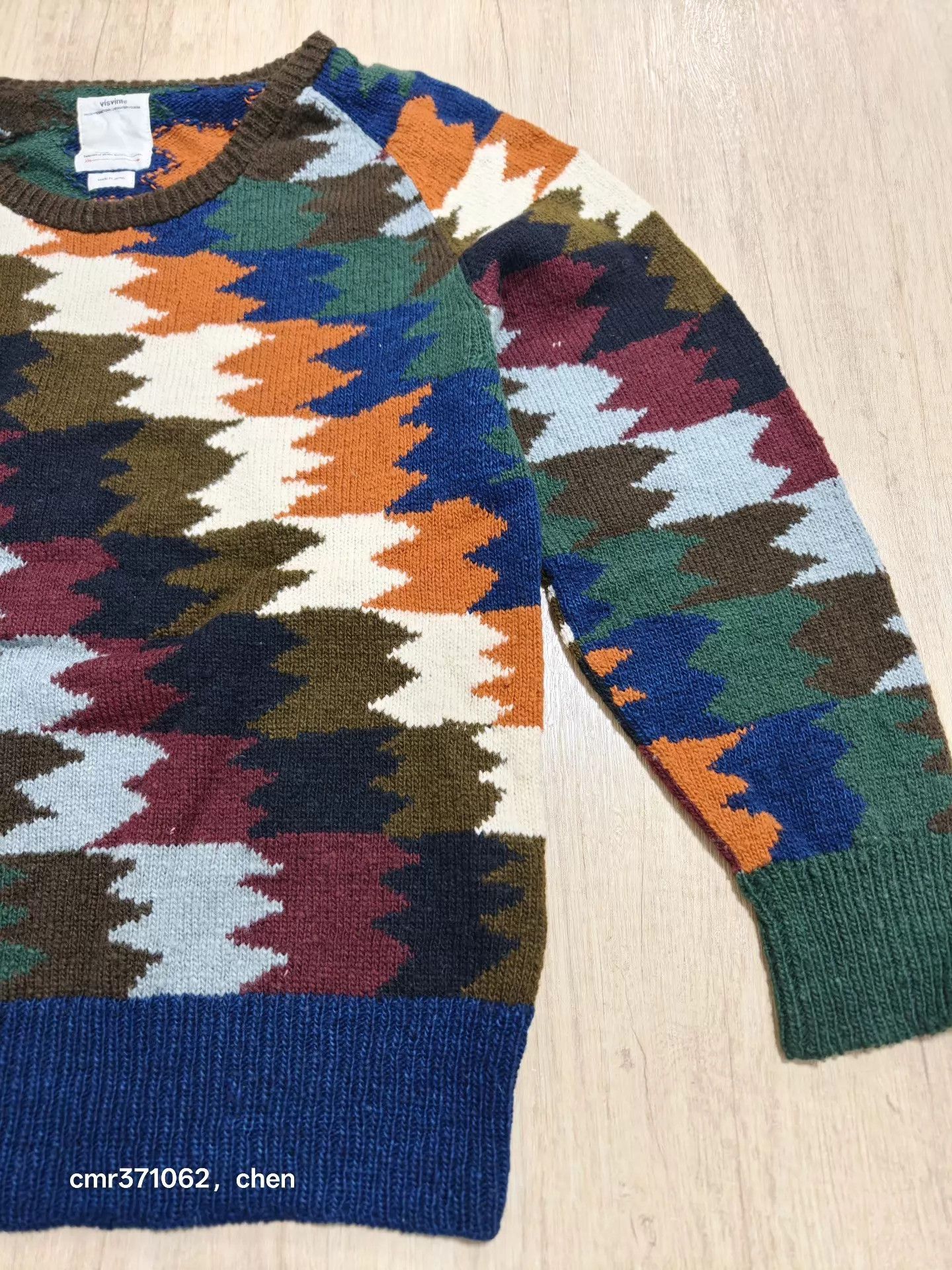 Visvim Visvim 18AW College Knit N.D Blanket Handmade Ltd Size US XL / EU 56 / 4 - 3 Thumbnail