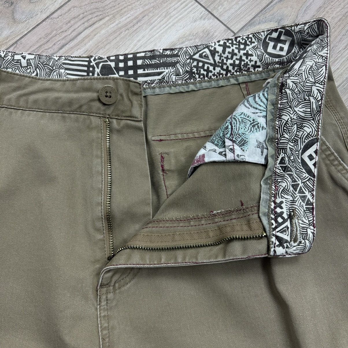 Quiksilver Crazy Vintage 90s Quiksilver Baggy Cargo Utility Shorts Size US 36 / EU 52 - 7 Thumbnail
