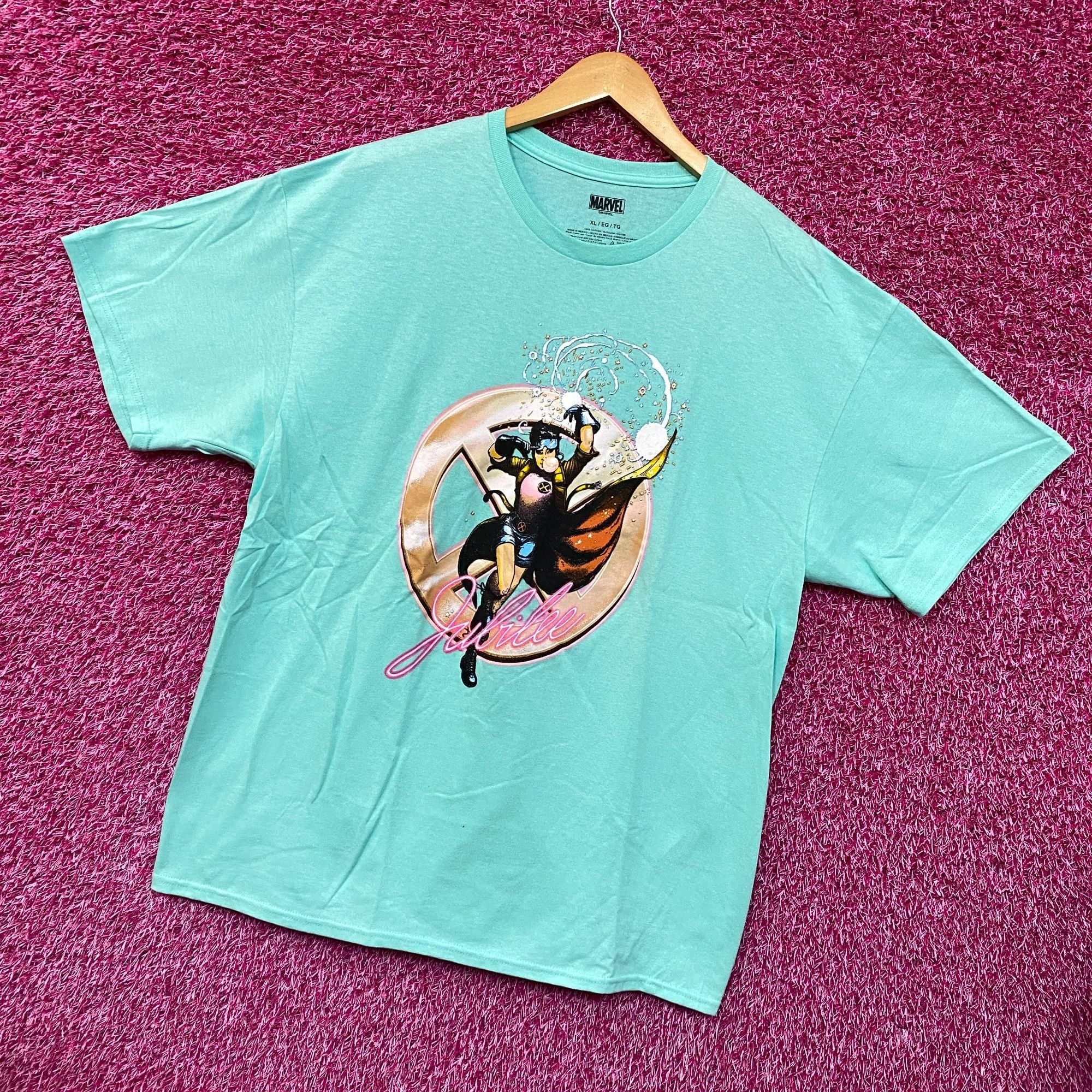 Marvel Comics Marvel Teal Jubilee XMen Tshirt size Extra Large Size US XL / EU 56 / 4 - 3 Thumbnail