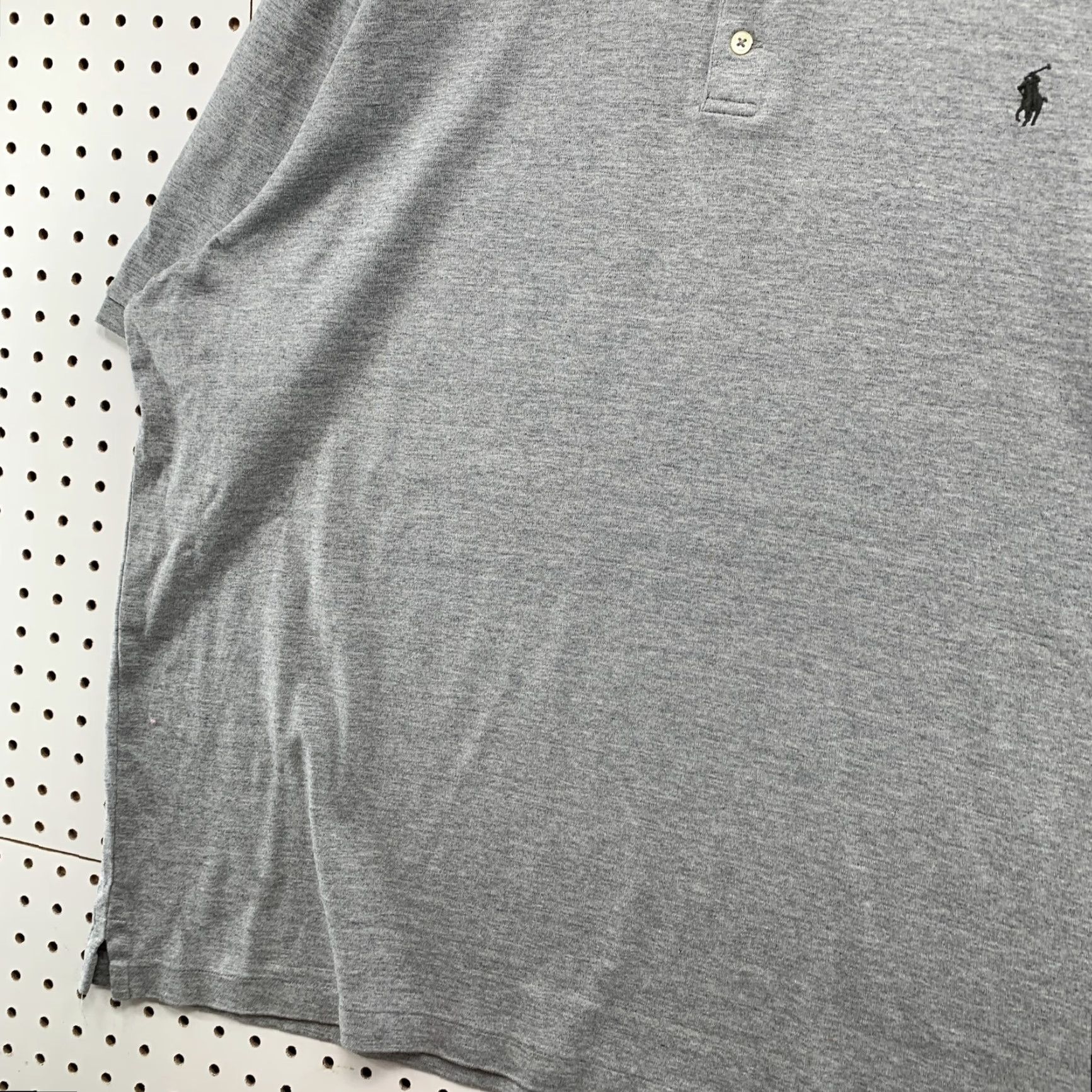 Polo Ralph Lauren VINTAGE Polo Ralph Lauren Polo Shirt Mens 2XL Short Sleeve Gray Preppy Pony Mens Size US XXL / EU 58 / 5 - 4 Thumbnail