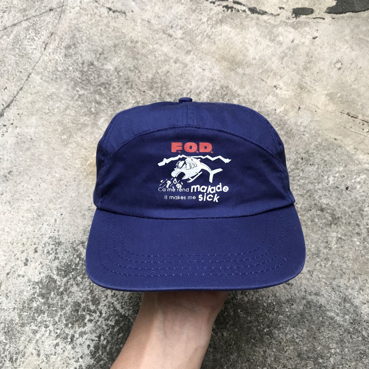Vintage Rare Vintage F.O.D. Aviation Safety Cap - Made in Canada Size ONE SIZE - 1 Thumbnail