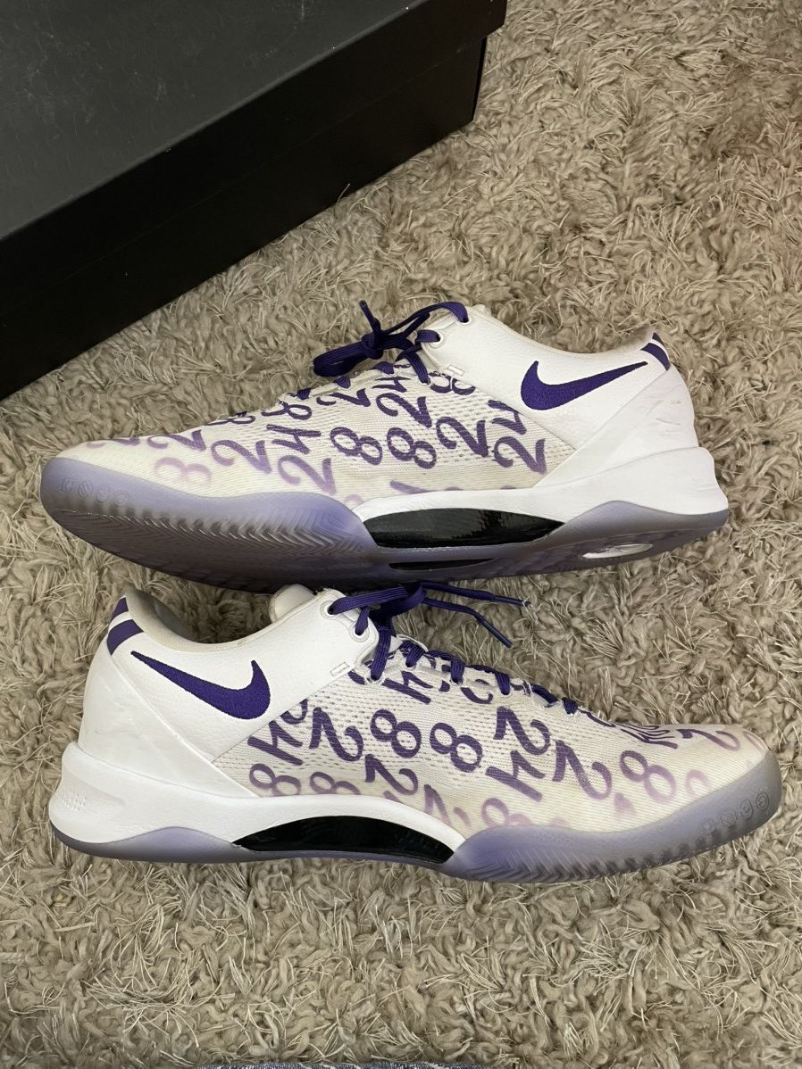 Nike Nike Kobe 8 Protro Court Purple Size US 12.5 / EU 45-46 - 2 Thumbnail