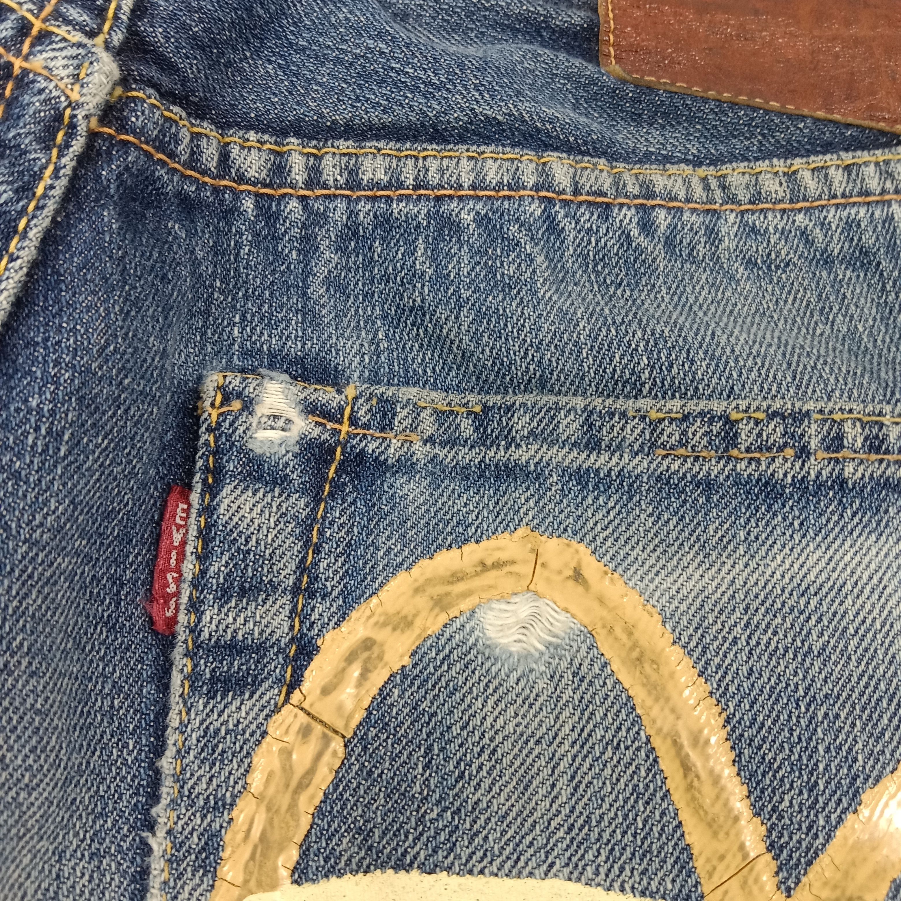 Evisu Evisu Selvedge Japanese Daicock Custom Denim Jeans C265N32 Size US 27 - 4 Thumbnail