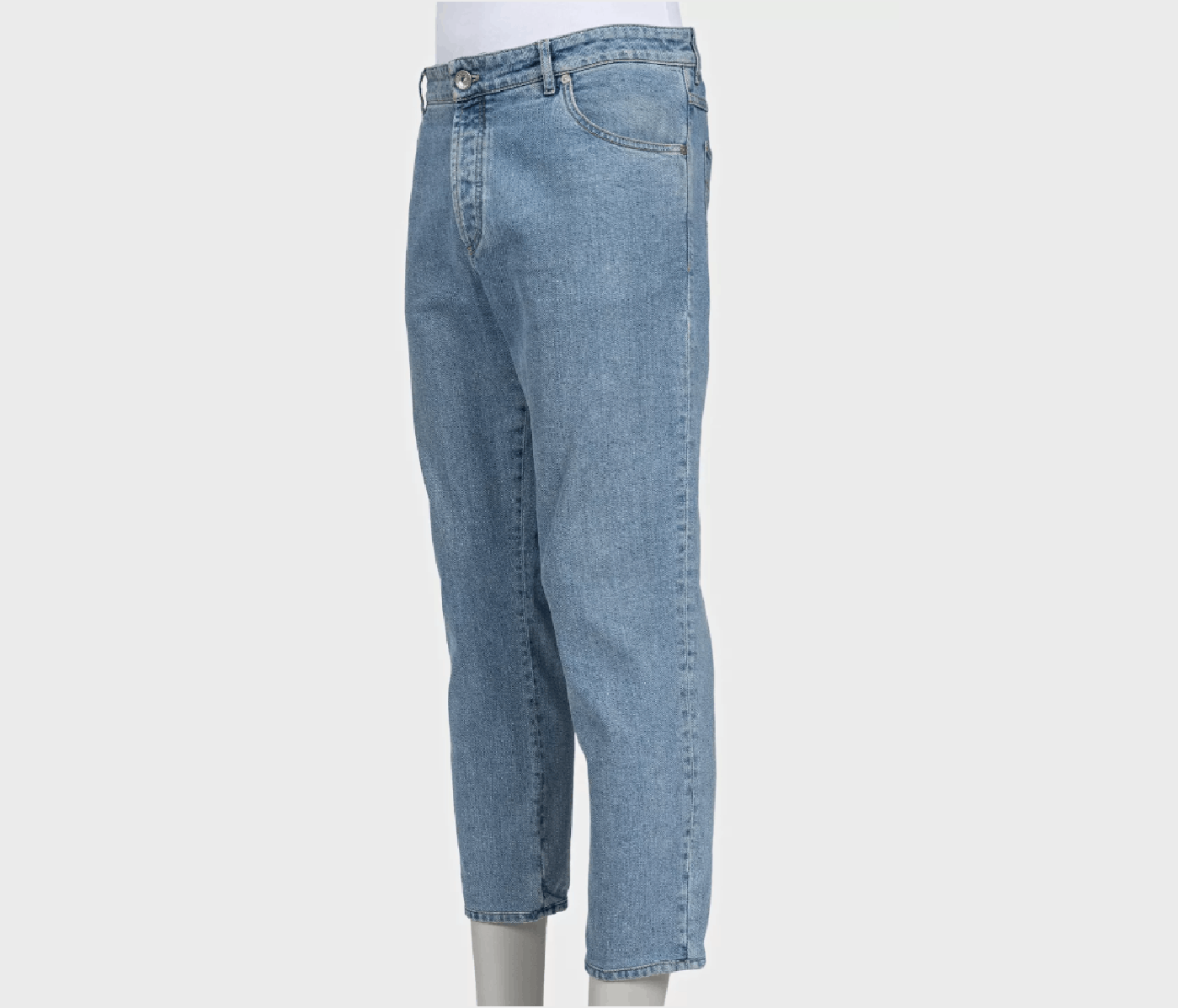 Brunello Cucinelli Brunello Cucinelli Blue Straight Leg Jeans IT54 XXL Size US 38 / EU 54 - 2 Thumbnail