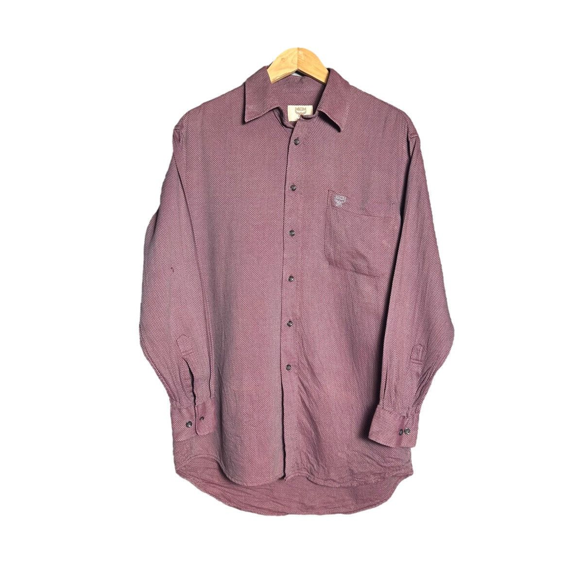 MCM × Vintage Vintage MCM Button Up Long Sleeve Shirt Size US XL / EU 56 / 4 - 1 Thumbnail