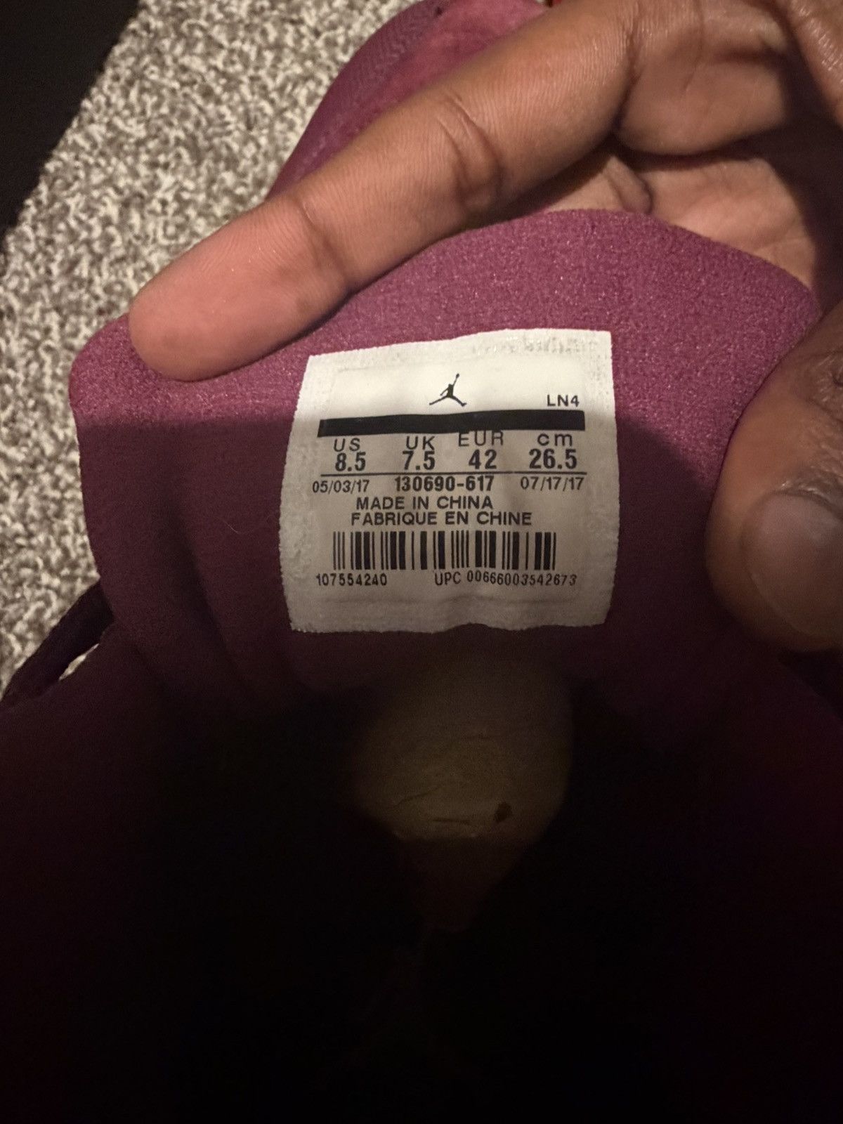 Nike Air Jordan retro 12 Size US 8.5 / EU 41-42 - 10 Thumbnail