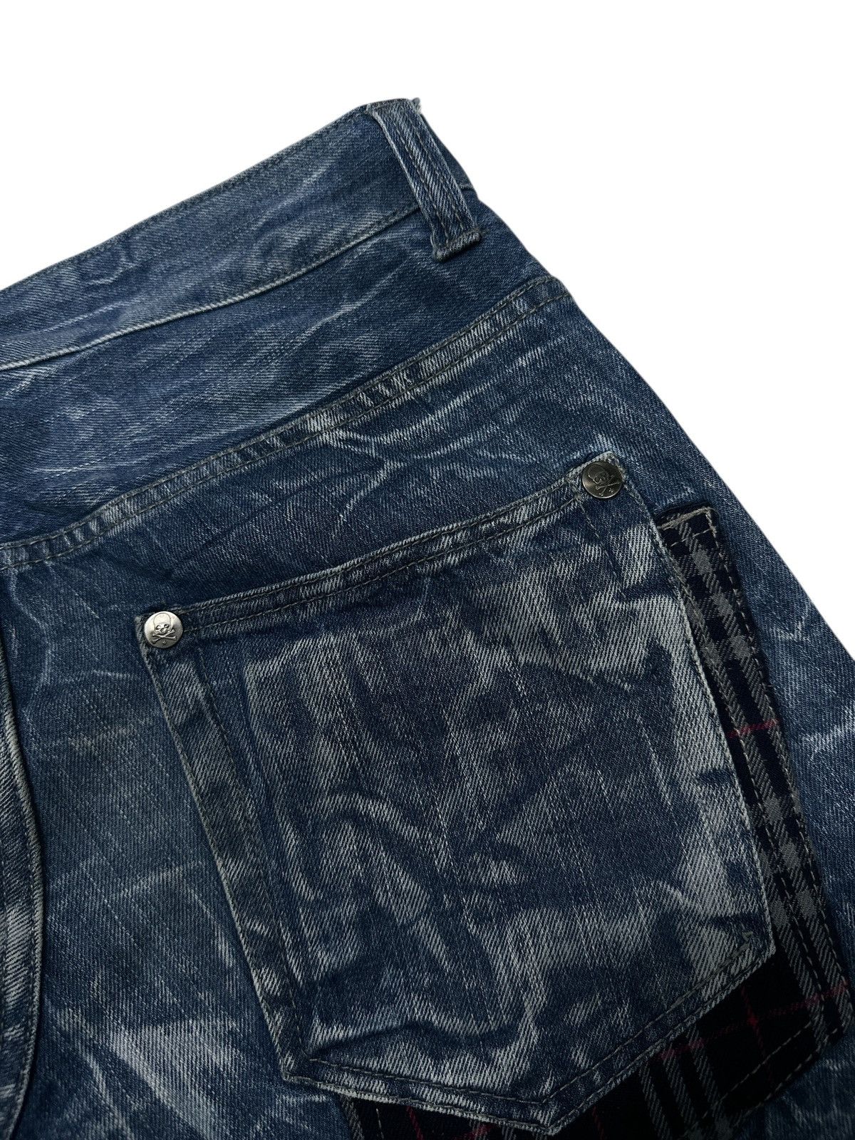 Kapital Wild Life BlueWashed Honeycomb . Size US 32 / EU 48 - 7 Thumbnail