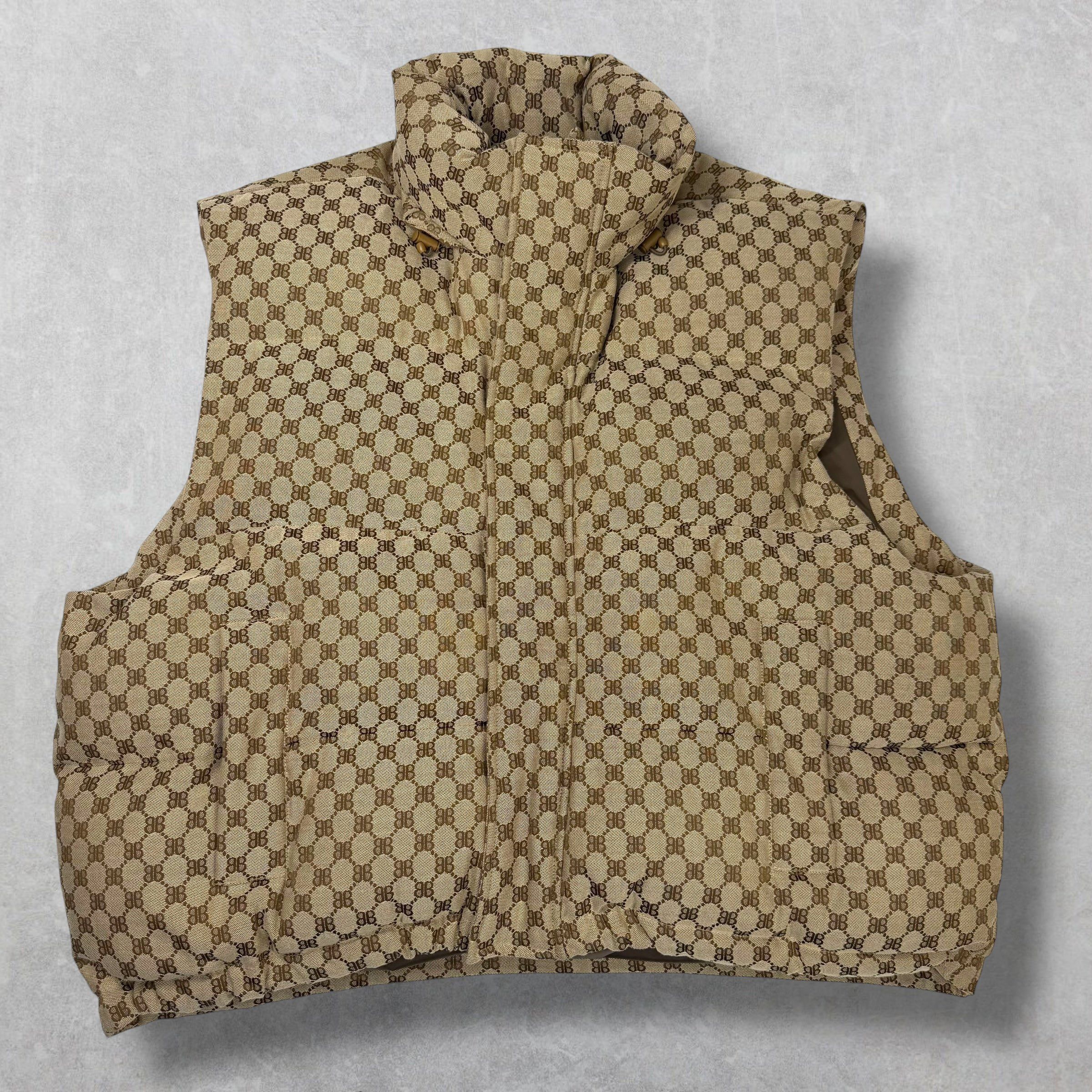 Balenciaga × Gucci Gucci x Balenciaga "The Hacker Project" Cocoon Vest 50 (XXL) Size US XXL / EU 58 / 5 - 1 Thumbnail