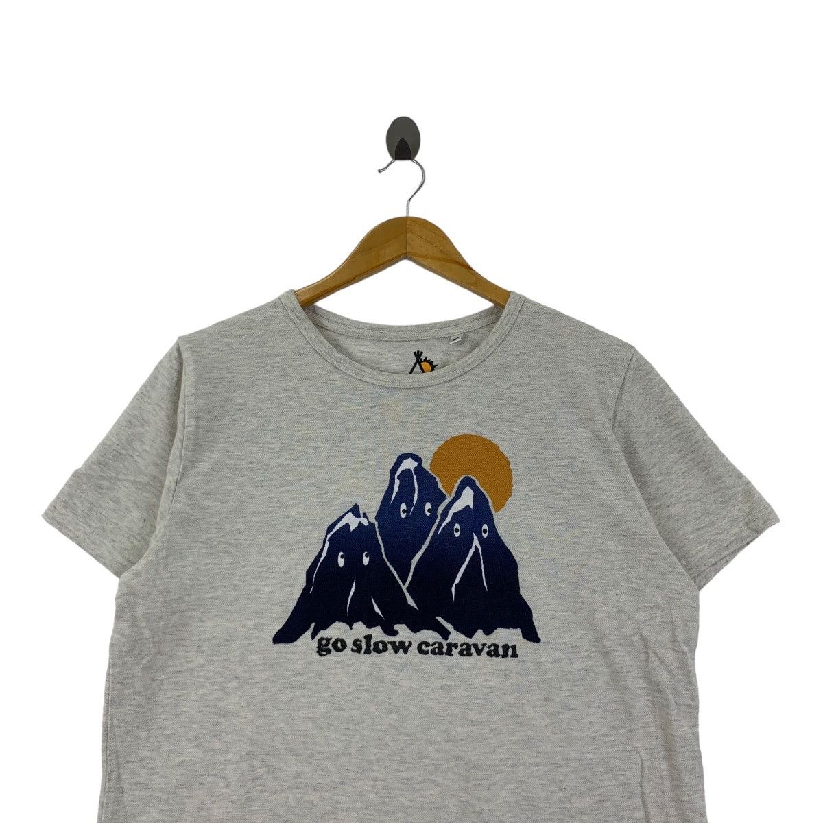 go slow caravan GO SLOW CARAVAN Mountain Nature Outdoor Tee Shirt Size US M / EU 48-50 / 2 - 2 Thumbnail