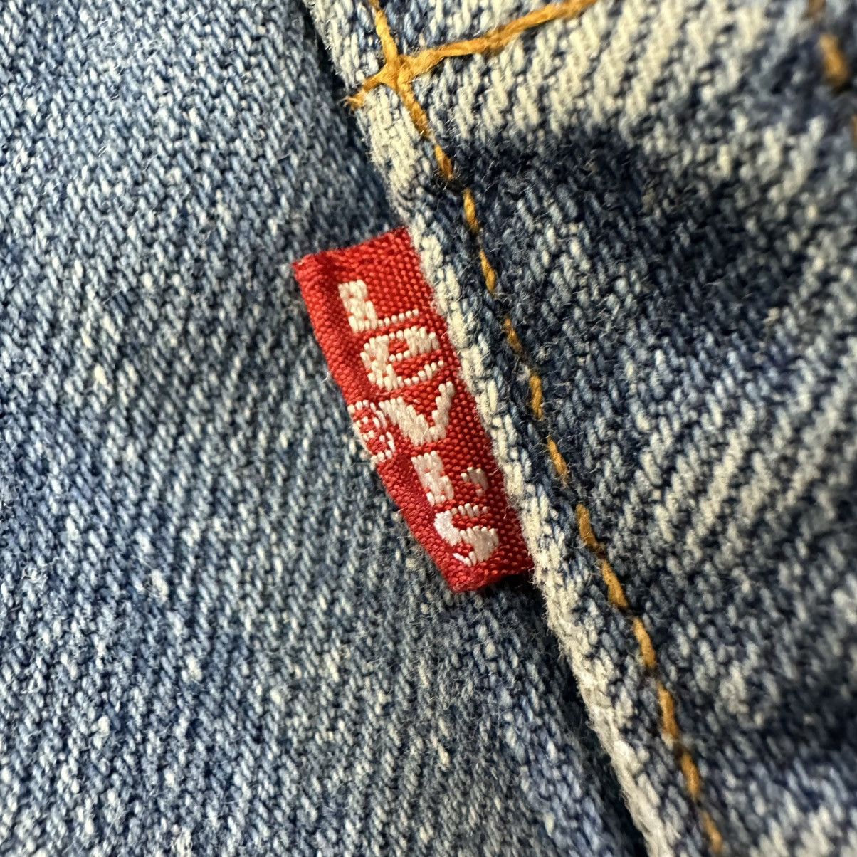 Levi's Vtg 90s Levi’s 501xx STF Jeans USA Tag 35x36 (Actual 32x31) Size US 32 / EU 48 - 5 Thumbnail