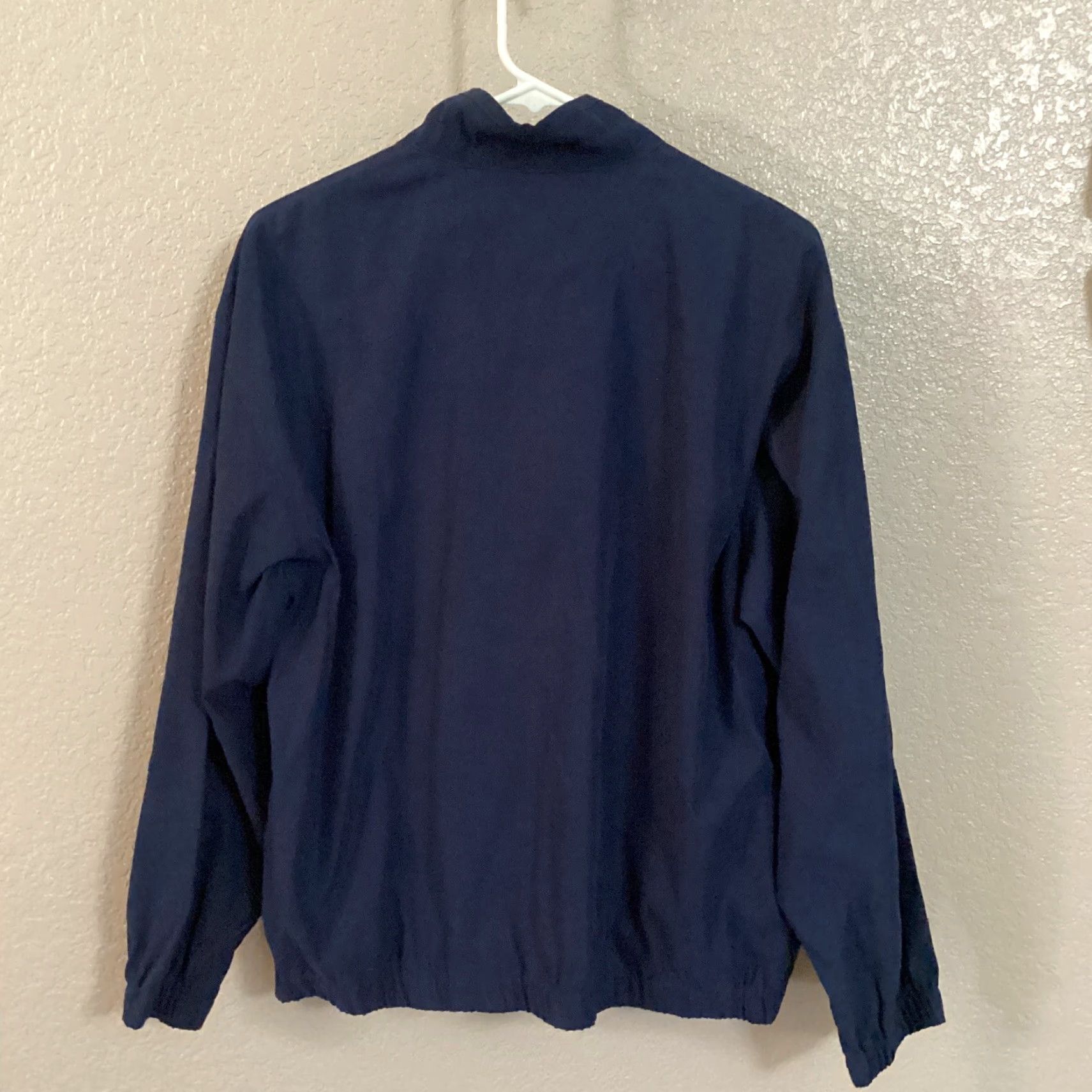 Eddie Bauer Eddie Bauer Golf Jacket Women Small Navy Blue Lightweight 1/4 Zip Pullover Size S / US 4 / IT 40 - 2 Thumbnail