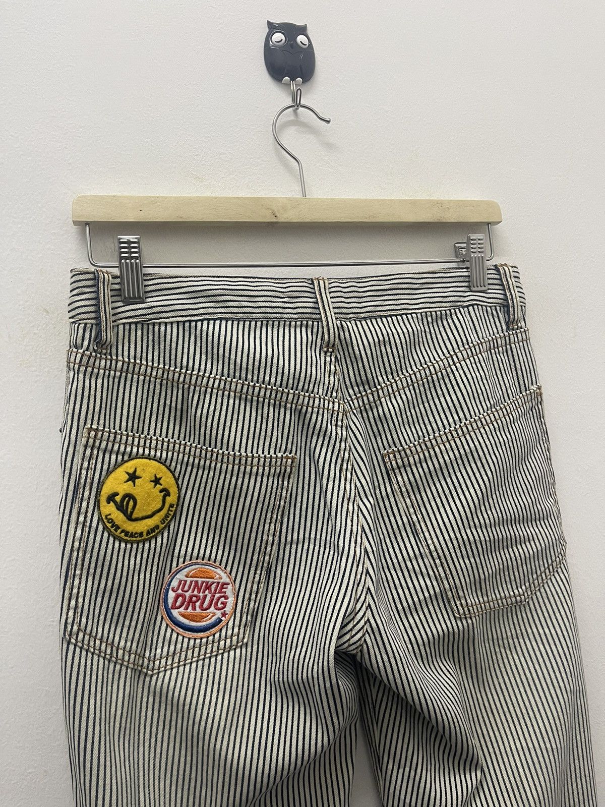 If Six Was Nine Rare Vintage JUDE BLOOM DENIM Lgb Hysteric Patches Size US 30 / EU 46 - 8 Thumbnail