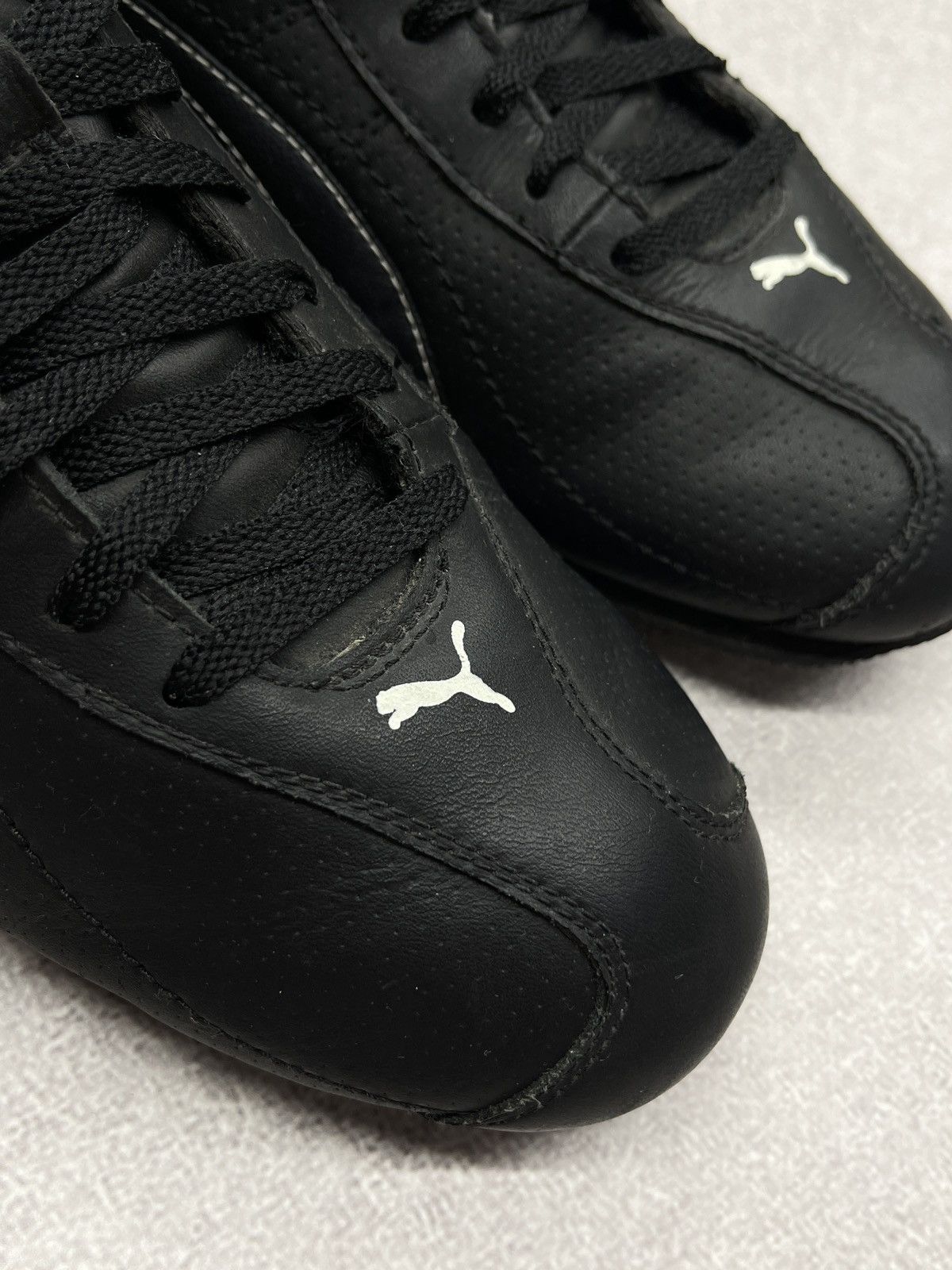 Puma Vintage Puma Speedcat Leather Sneakers Black Japan Style Y2K Size US 7.5 / EU 40-41 - 8 Thumbnail