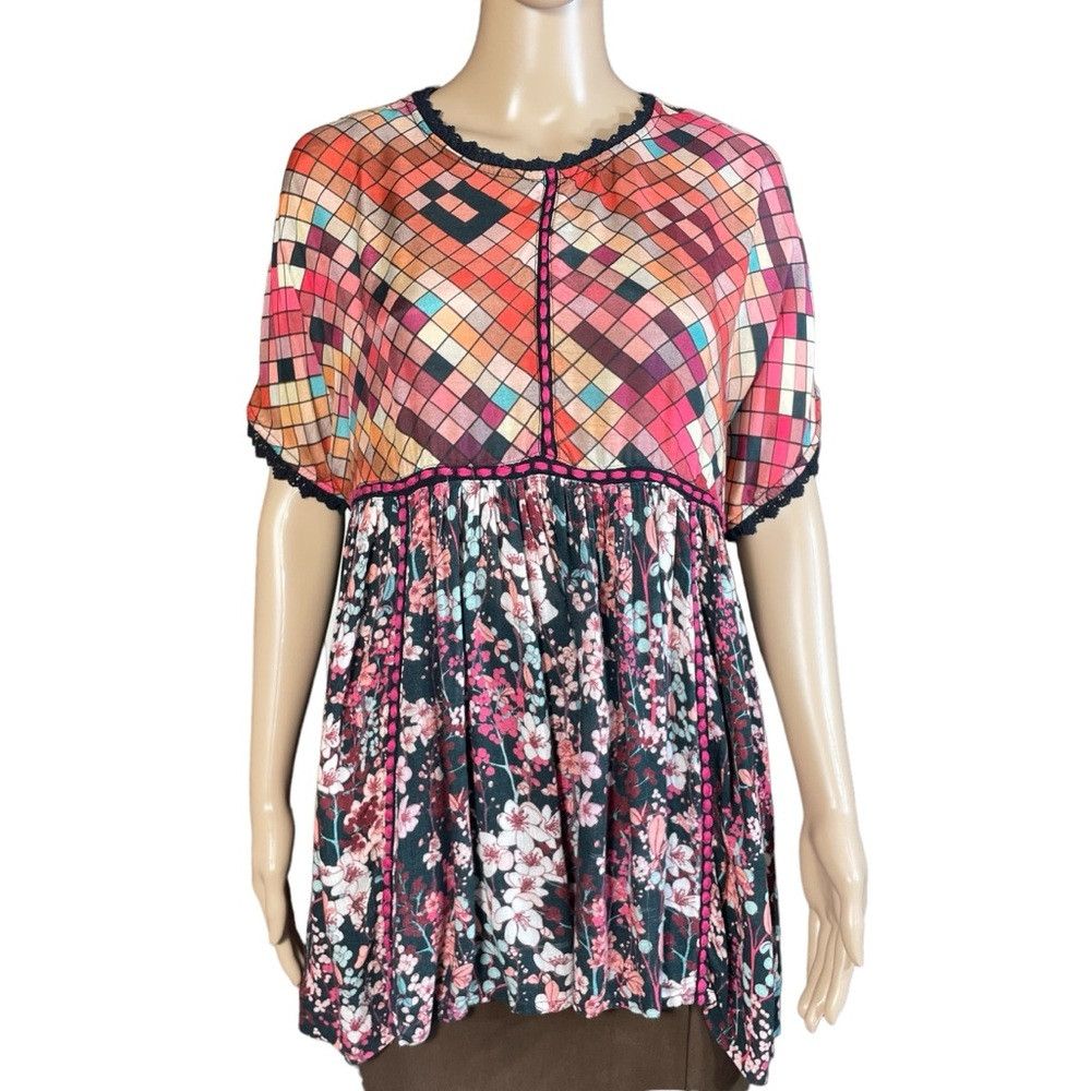 Anthropologie Anthropologie Sidonie Embroidered Swing Tunic Size S Size S / US 4 / IT 40 - 9 Thumbnail