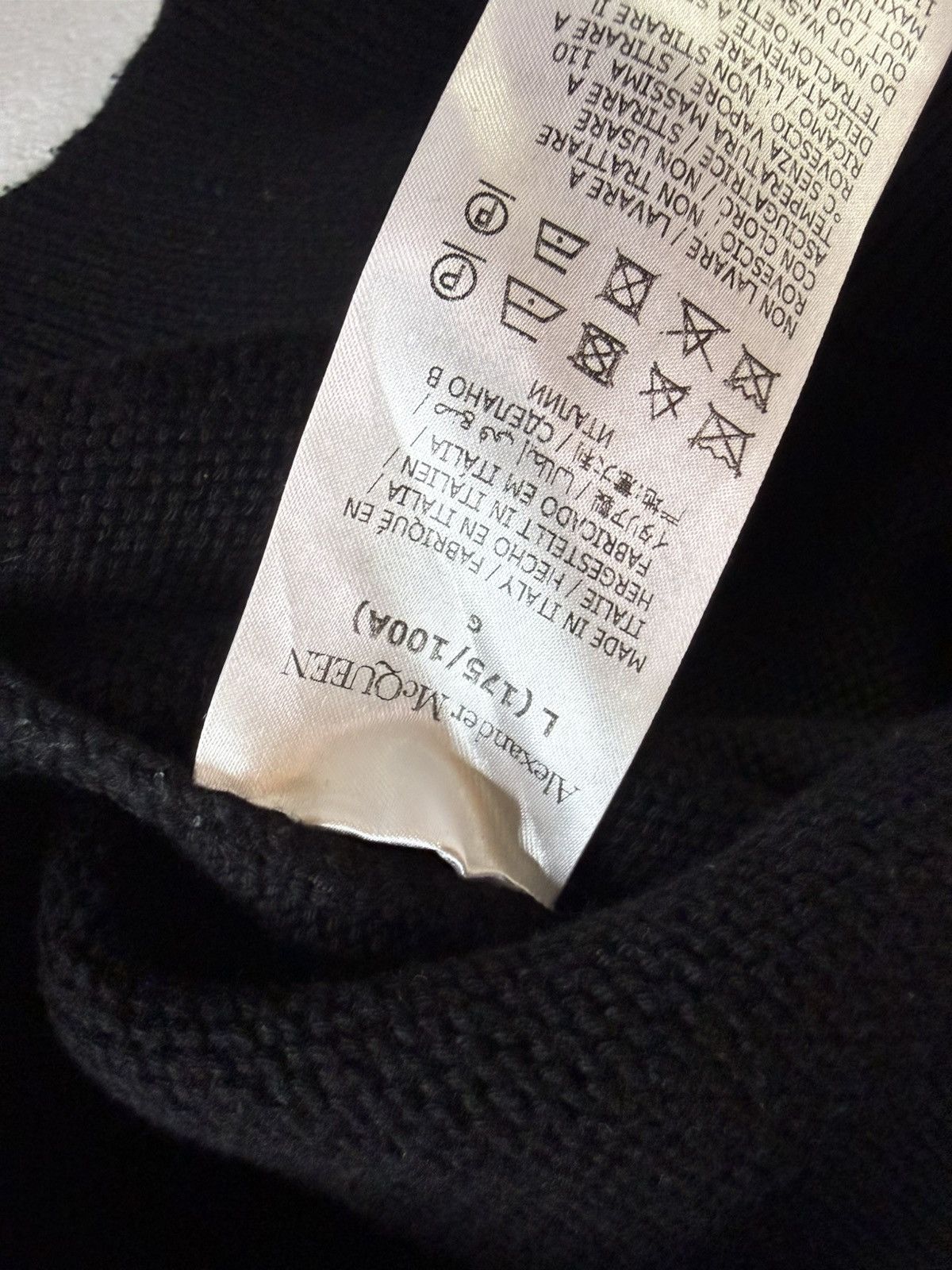 Alexander McQueen Alexander McQueen Knitted Crewneck Jumper Sz L LOT Size US L / EU 52-54 / 3 - 9 Thumbnail