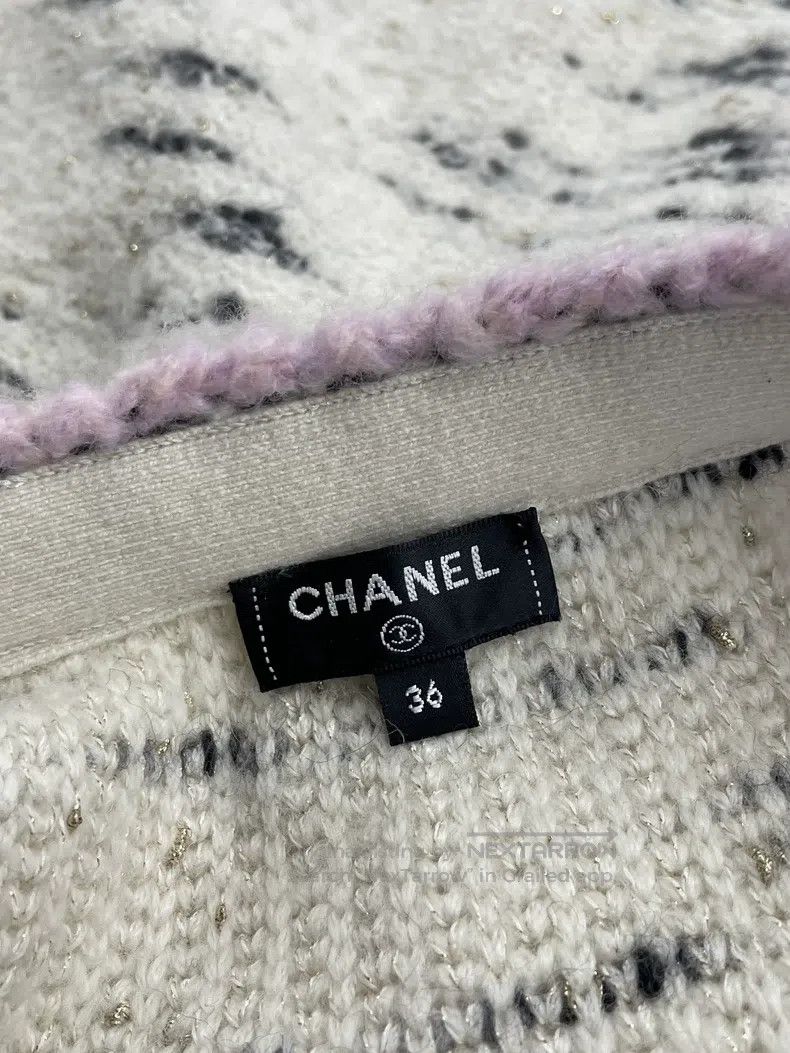 Chanel Chanel Castle Series Cashmere Knitted Skirt Size 24" / US 00 / IT 34 - 4 Thumbnail