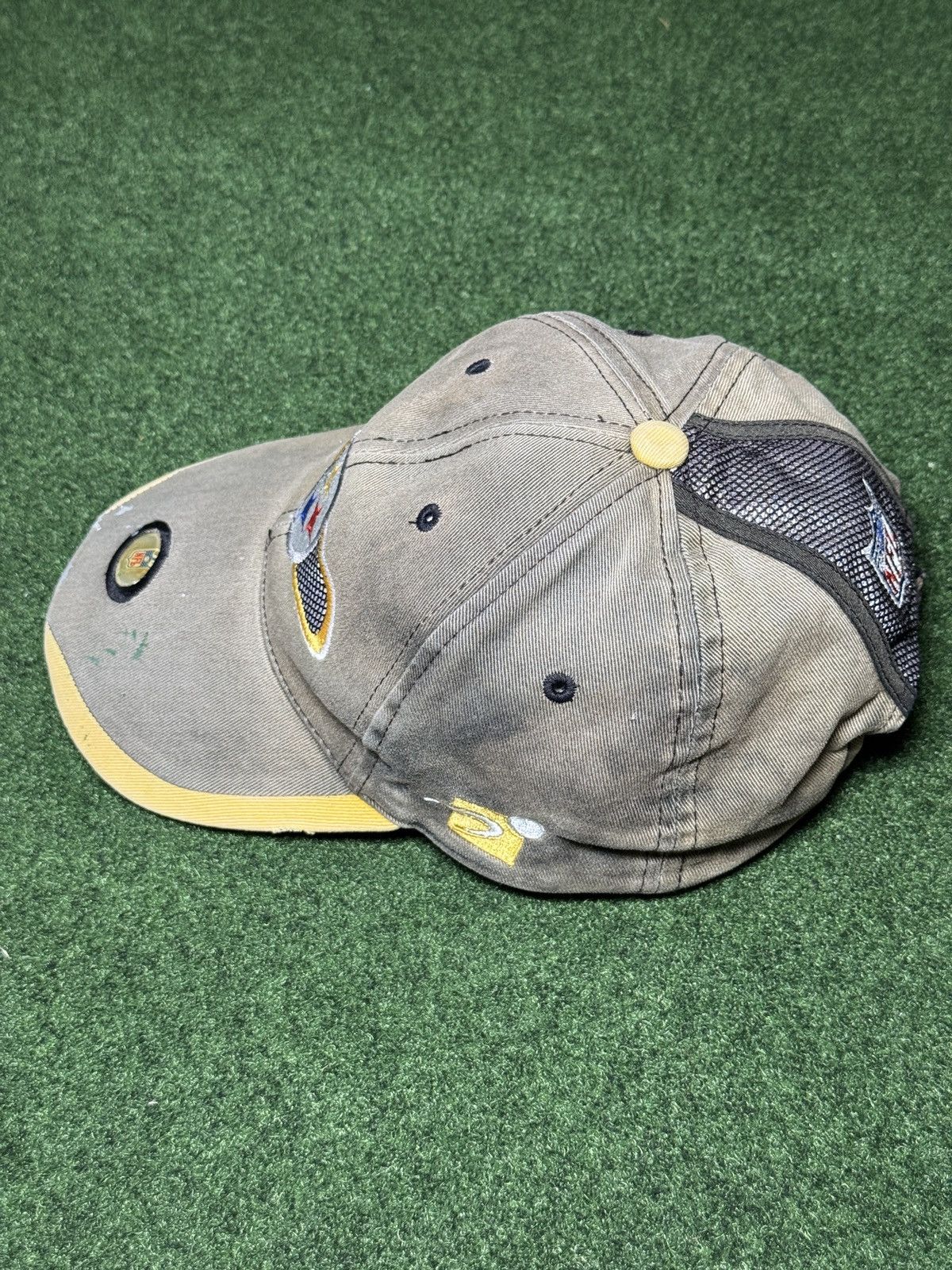 Sports Specialties × Vintage 90s Pittsburgh Steelers Sports Specialties RARE Faded Hat Size ONE SIZE - 4 Thumbnail