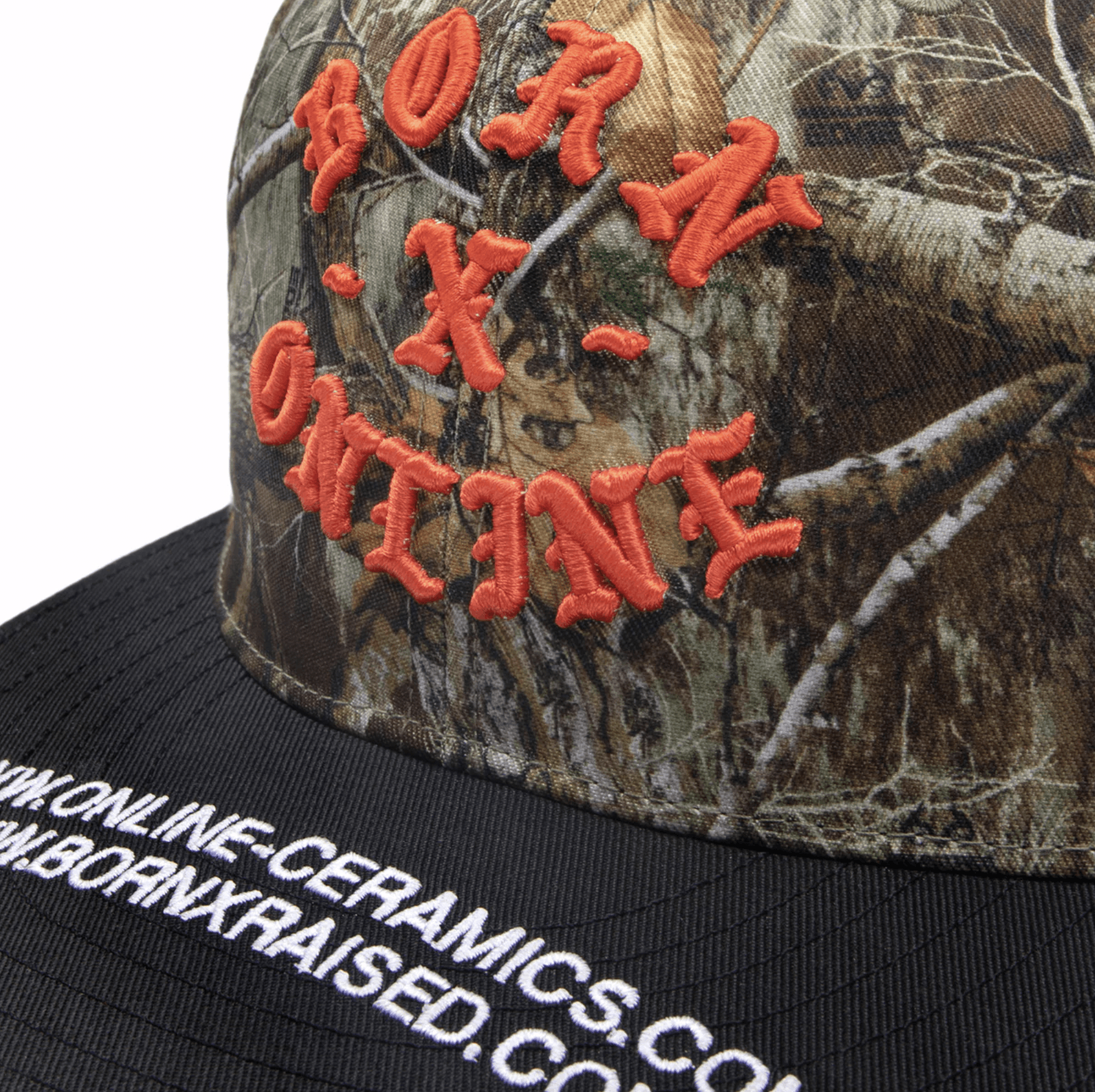 Born X Raised × Online Ceramics Born Online Fitted Camo Hat Sz 7 Size ONE SIZE - 2 Thumbnail