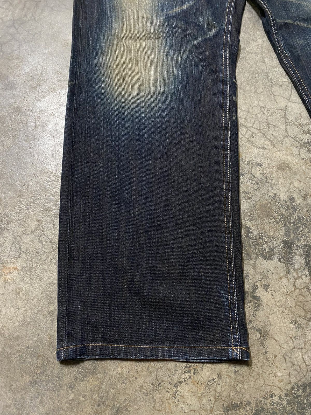 Lee Baggy Jeans Vintage Lee Cowboy Mud Rusty Denim @312 Size US 31 - 10 Thumbnail