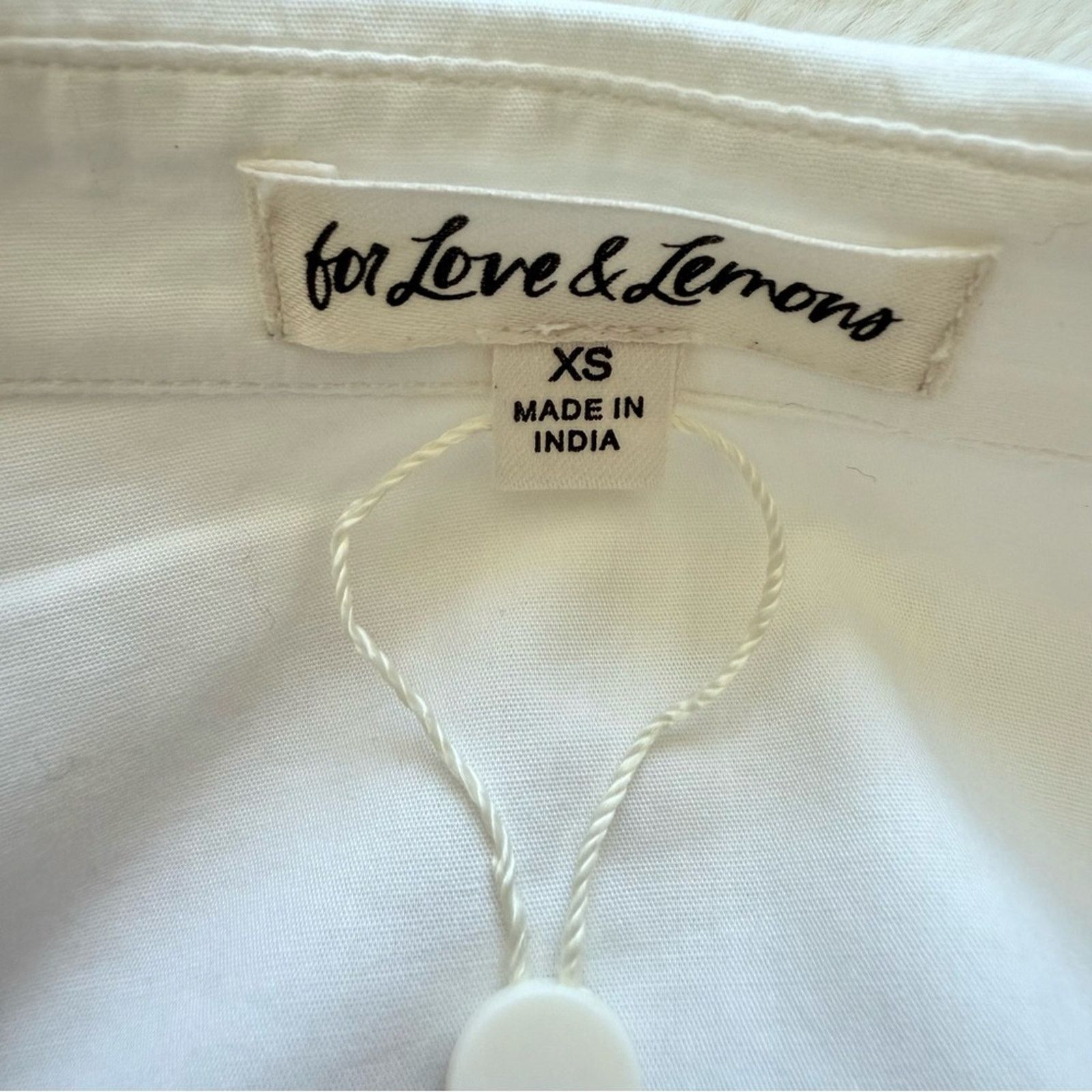 For Love & Lemons NWT!!! For Love and Lemons women shirt dress size XS Size XS / US 0-2 / IT 36-38 - 5 Thumbnail