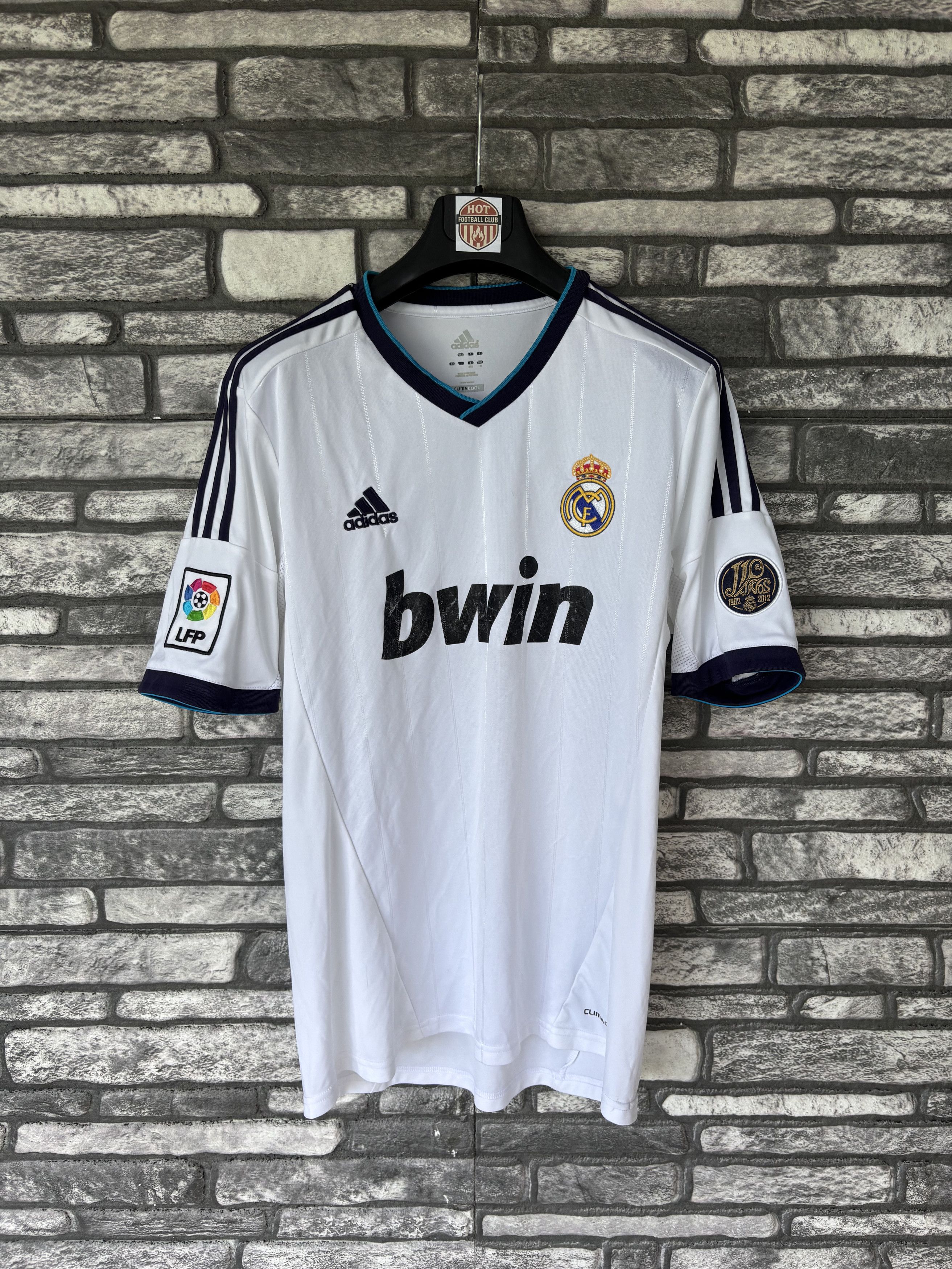 Adidas Real Madrid 2012/13 Home Shirt | L | Official | adidas Size US L / EU 52-54 / 3 - 5 Thumbnail