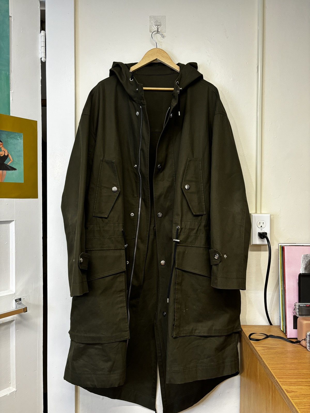 Balmain Balmain Fishtail Parka Coat Size US L / EU 52-54 / 3 - 1 Thumbnail