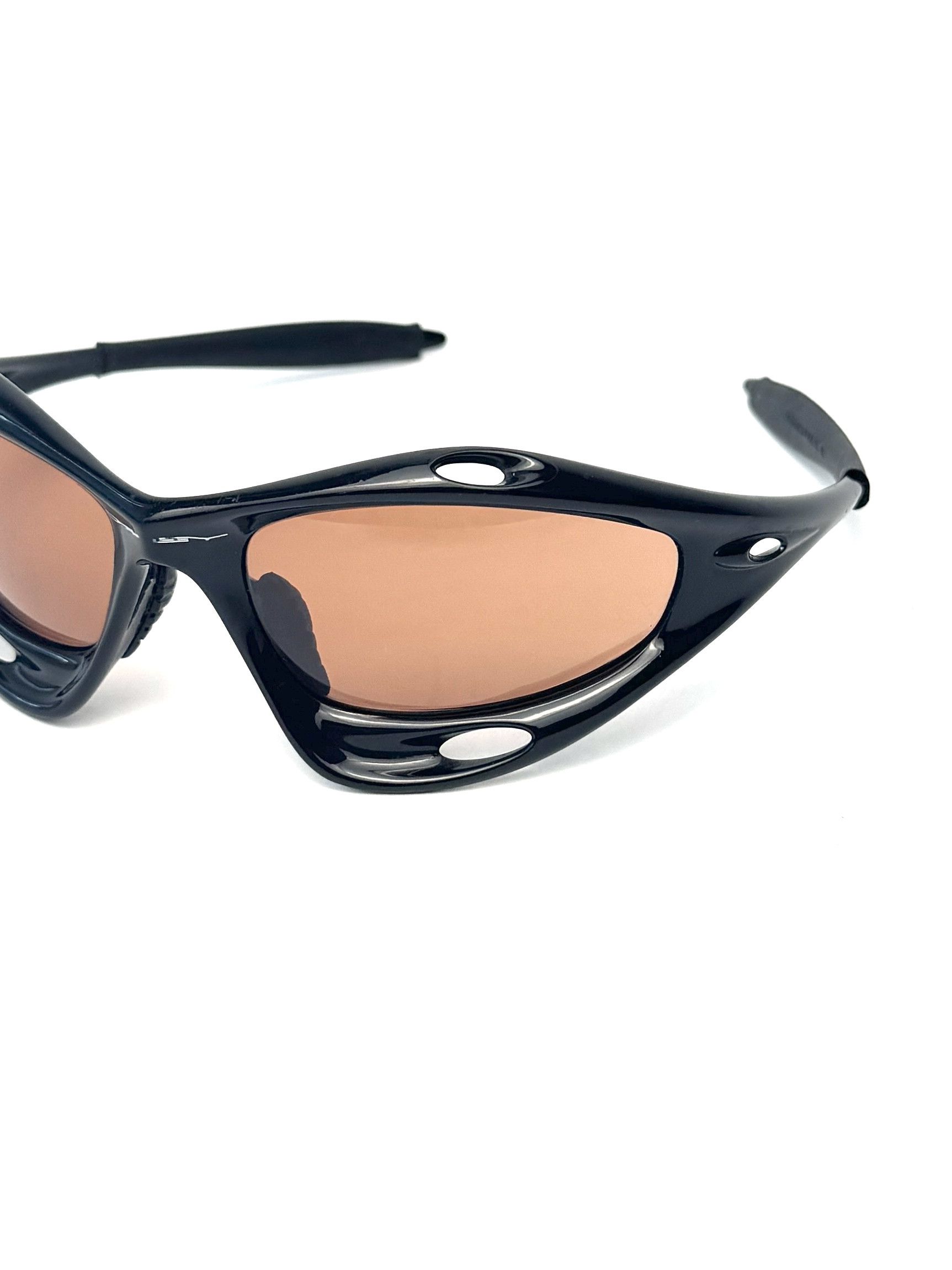 Oakley Iconic Oakley Racing Jacket Jet Black Sunglasses Size ONE SIZE - 4 Thumbnail