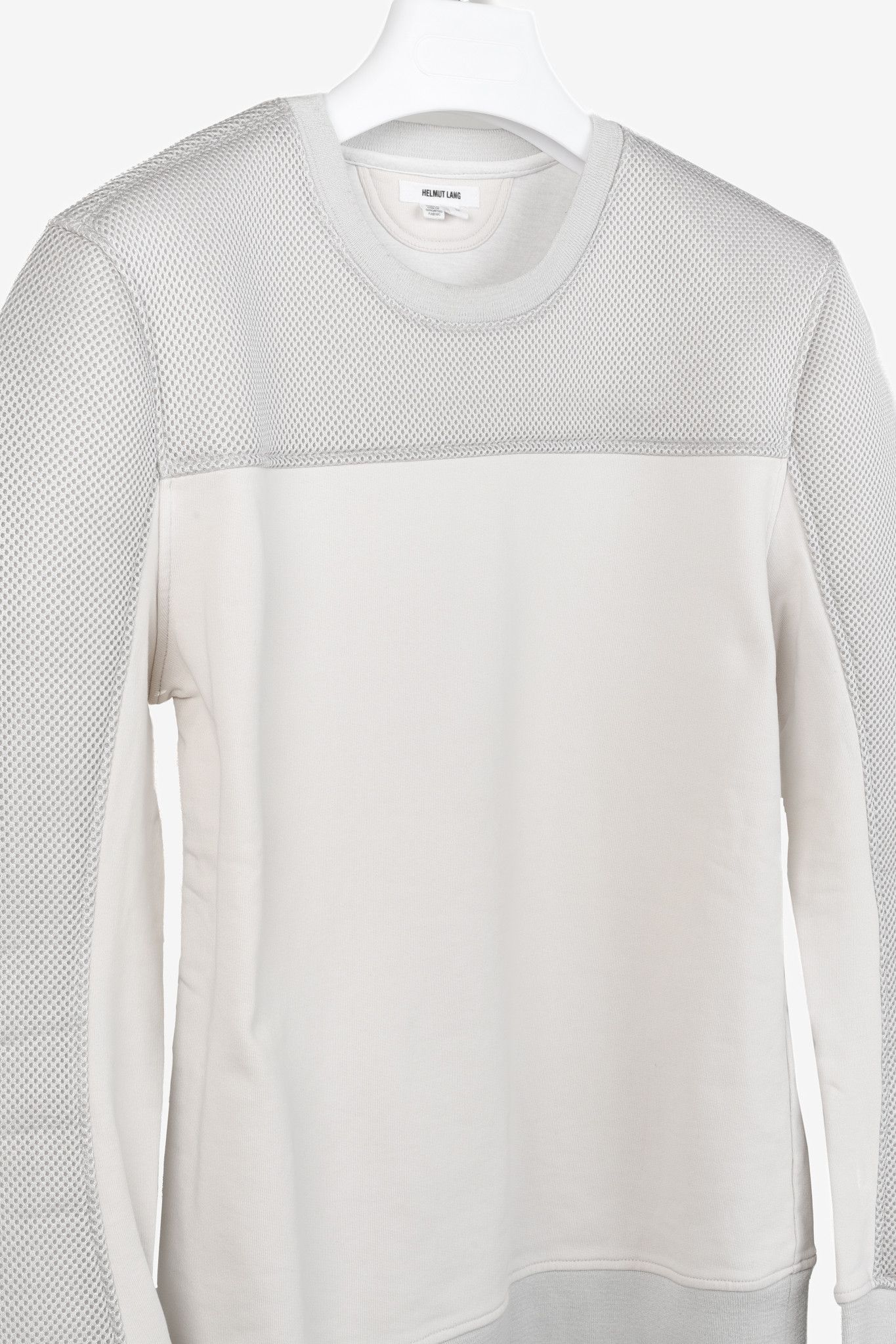 Helmut Lang Helmut Lang SS/15 Fog Bonded Mesh Sweater Size US M / EU 48-50 / 2 - 2 Thumbnail