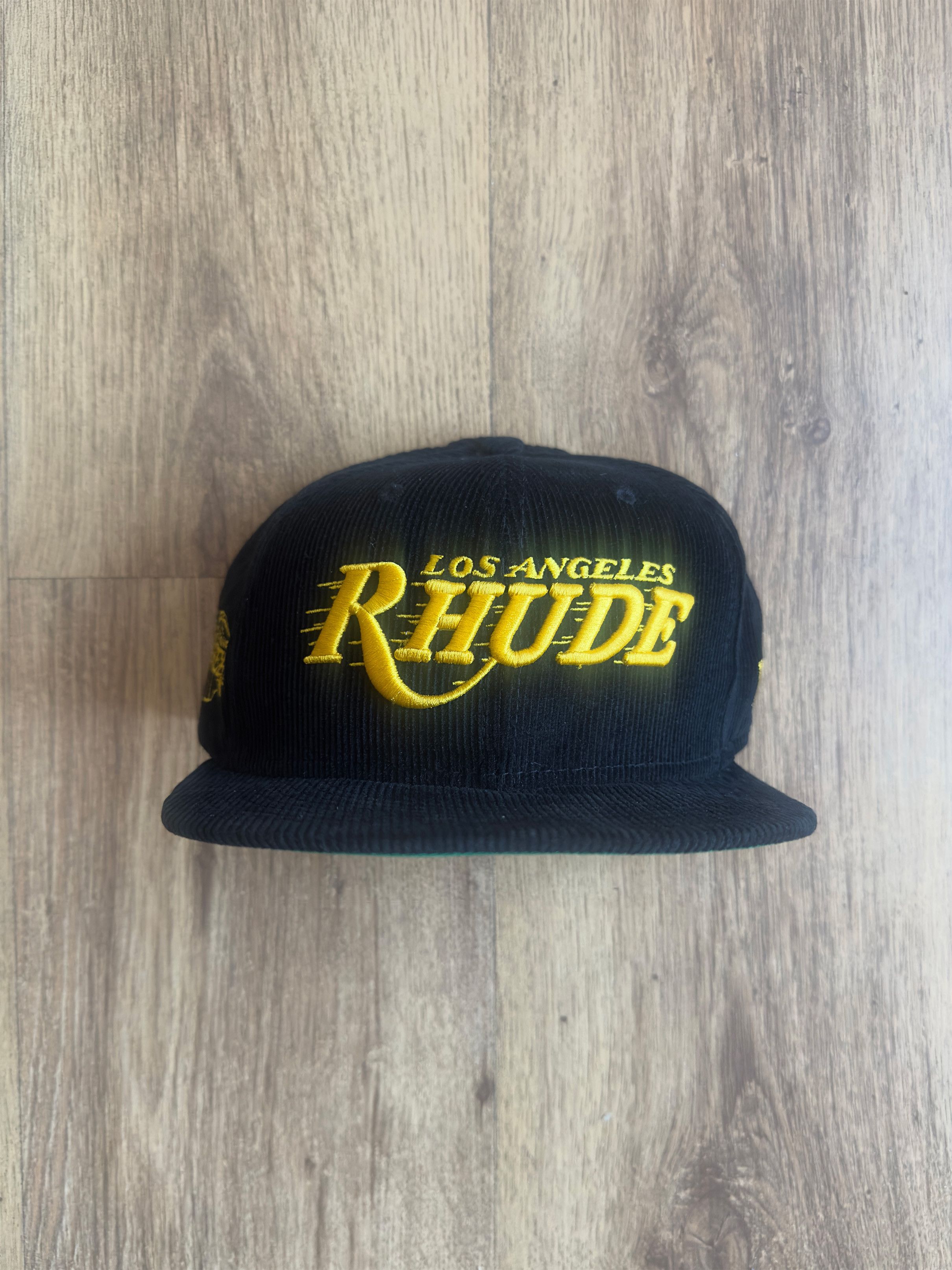 Rhude Rhude X LA Lakers New Era 'Dreamers' Corduroy Snapback Hat Size ONE SIZE - 1 Thumbnail