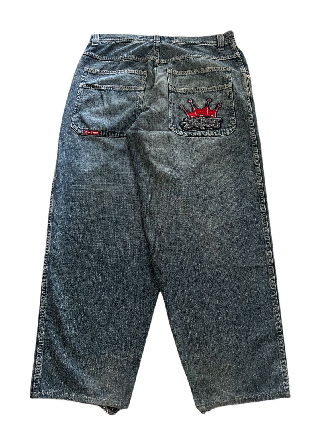 JNCO VINTAGE JNCO CROWN TRIBAL JEANS Size US 36 / EU 52 - 2 Thumbnail