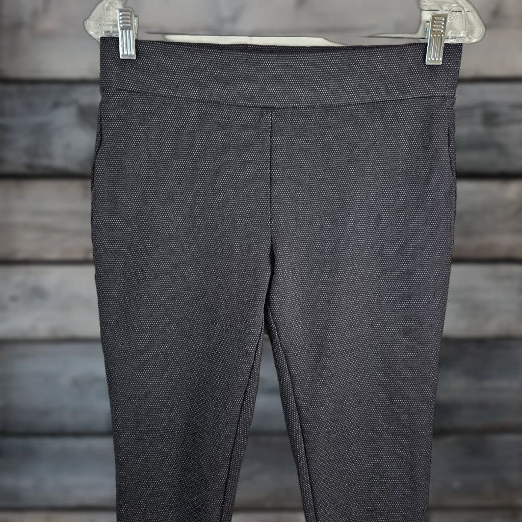 Loft LOFT Leggings Women Medium Petite Ponte Knit Black Cropped Womens Size 32" / US 10 / IT 46 - 1 Thumbnail