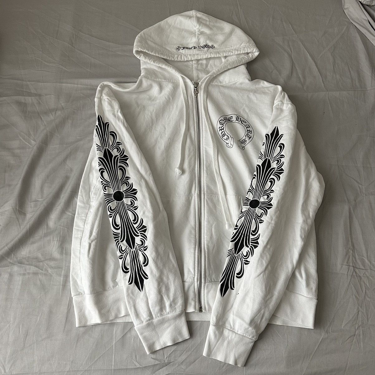 Chrome Hearts Chrome Hearts Zip Up Horseshoe Grailed