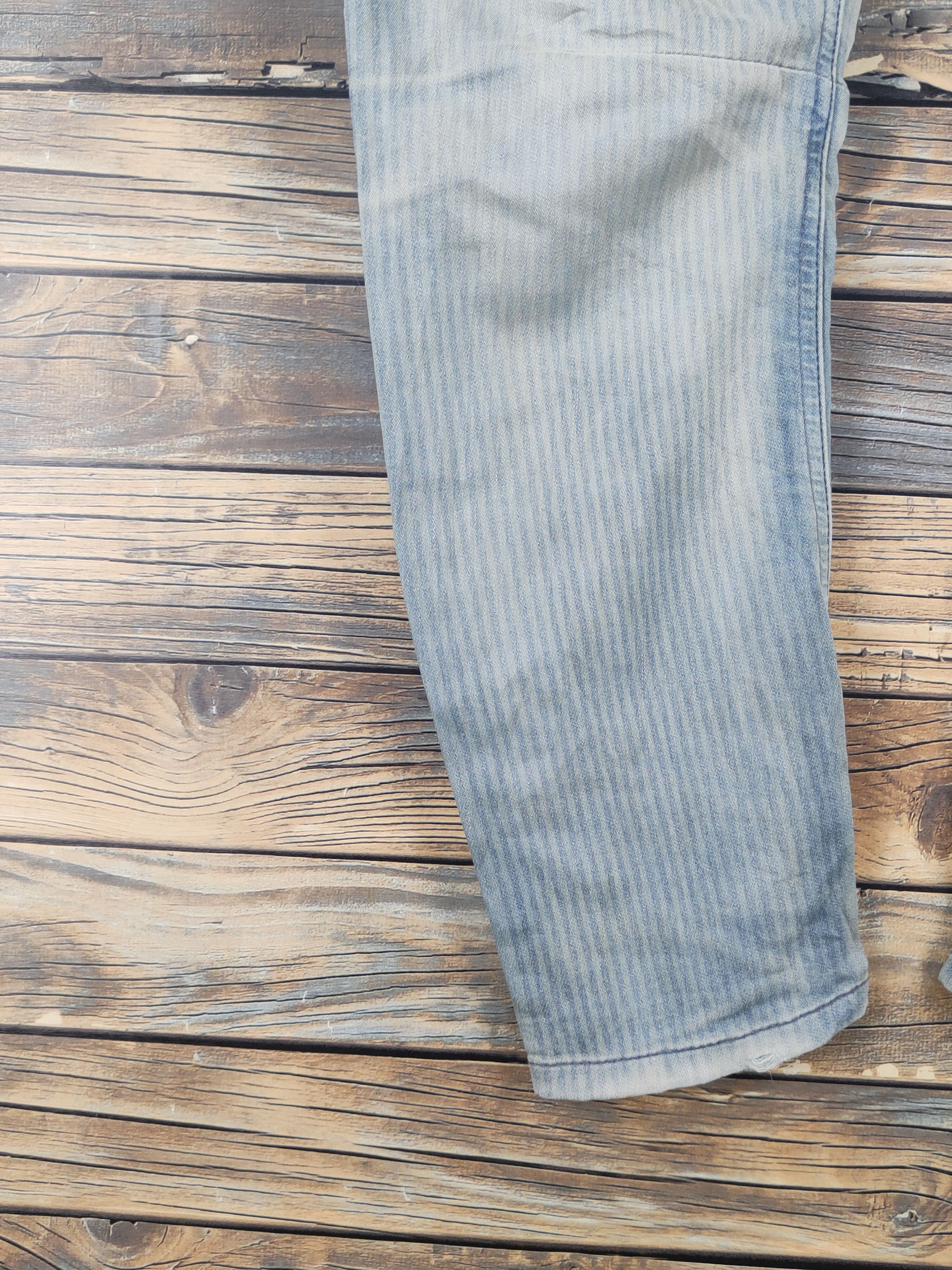 Diesel Diesel Dark Blue Faded Distressed denim Soft Jeans #W2003 Size US 27 - 5 Thumbnail
